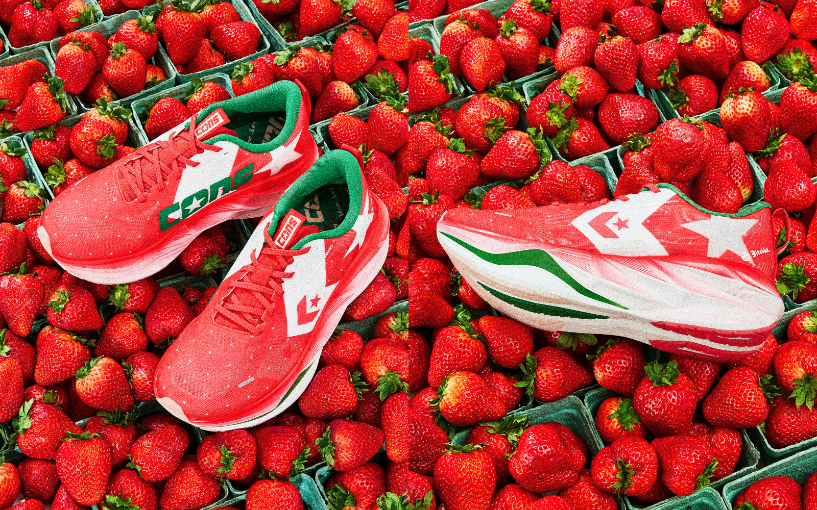 CONS RUNBOUNCE / 3itsuka」 イチゴカラーが300足限定で登場 CONS RUNBOUNCE / 3itsuka」 イチゴカラーが300足限定で登場