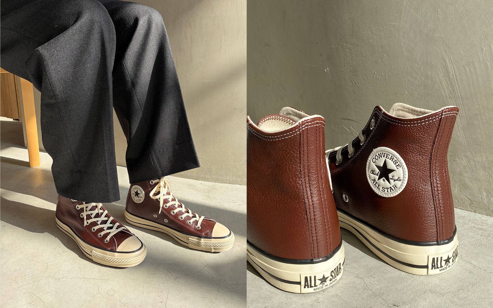 jill様×unichoco様コラボオールスター、他 LEATHER ALL STAR J HI】 – コンバース オンライン ショップ