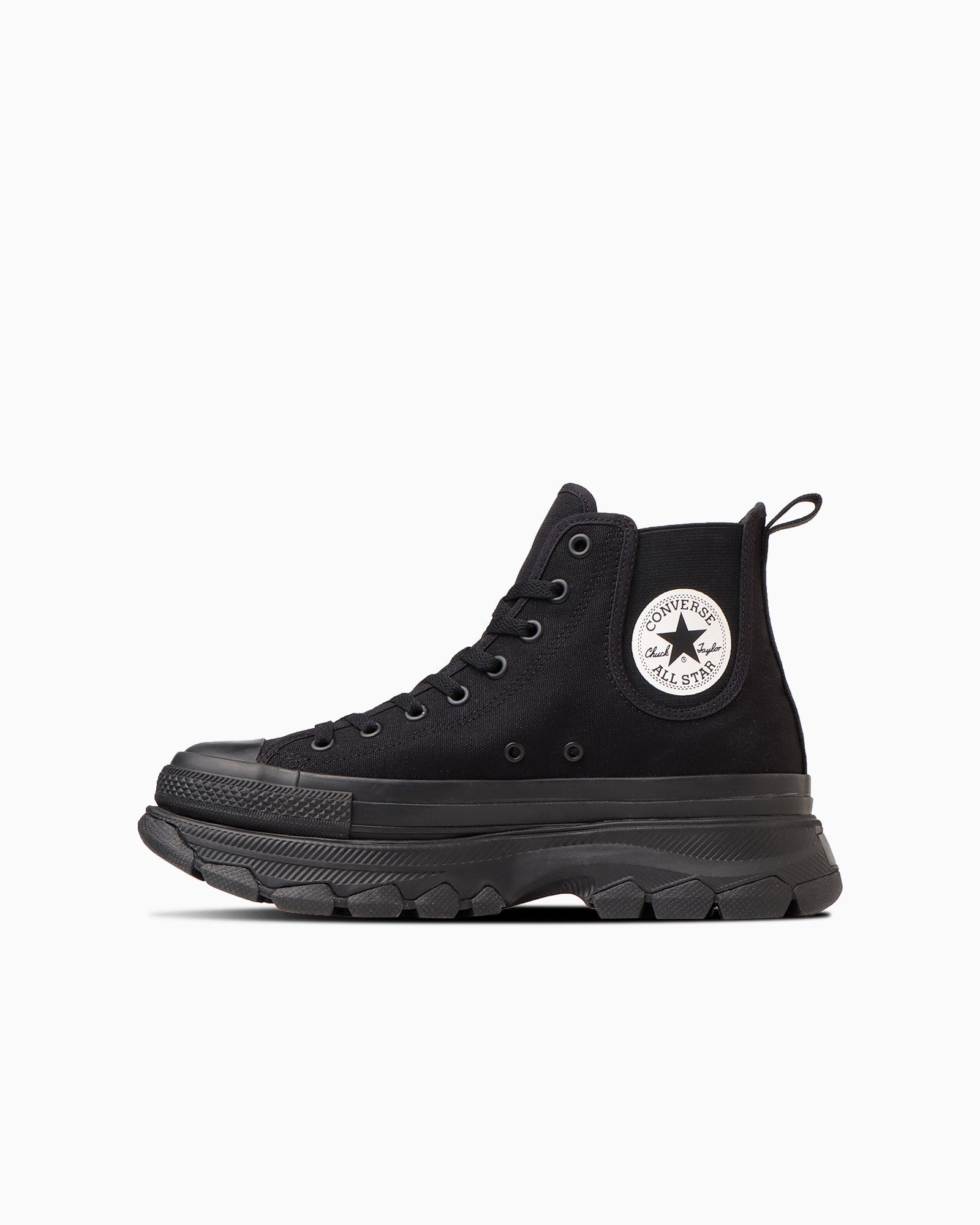 23.5コンバース　converse トレックウェーブ　Hi ハイカット　グレー