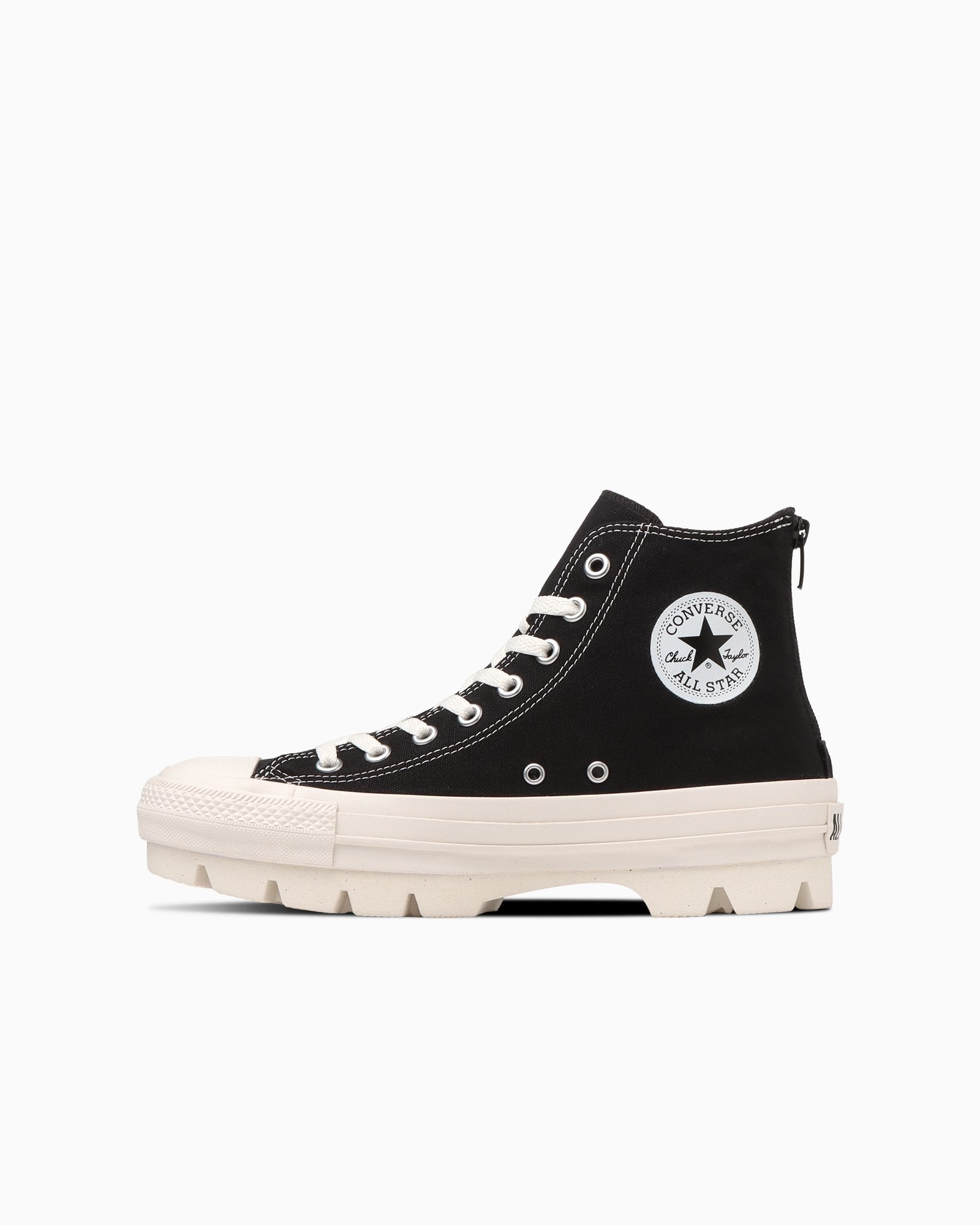 ALL STAR Ⓡ CHUNK BACKZIP HI / オールスター Ⓡ チャンク バックジップ ＨＩ (ブラック)– コンバース オンライン  ショップ | CONVERSE ONLINE SHOP