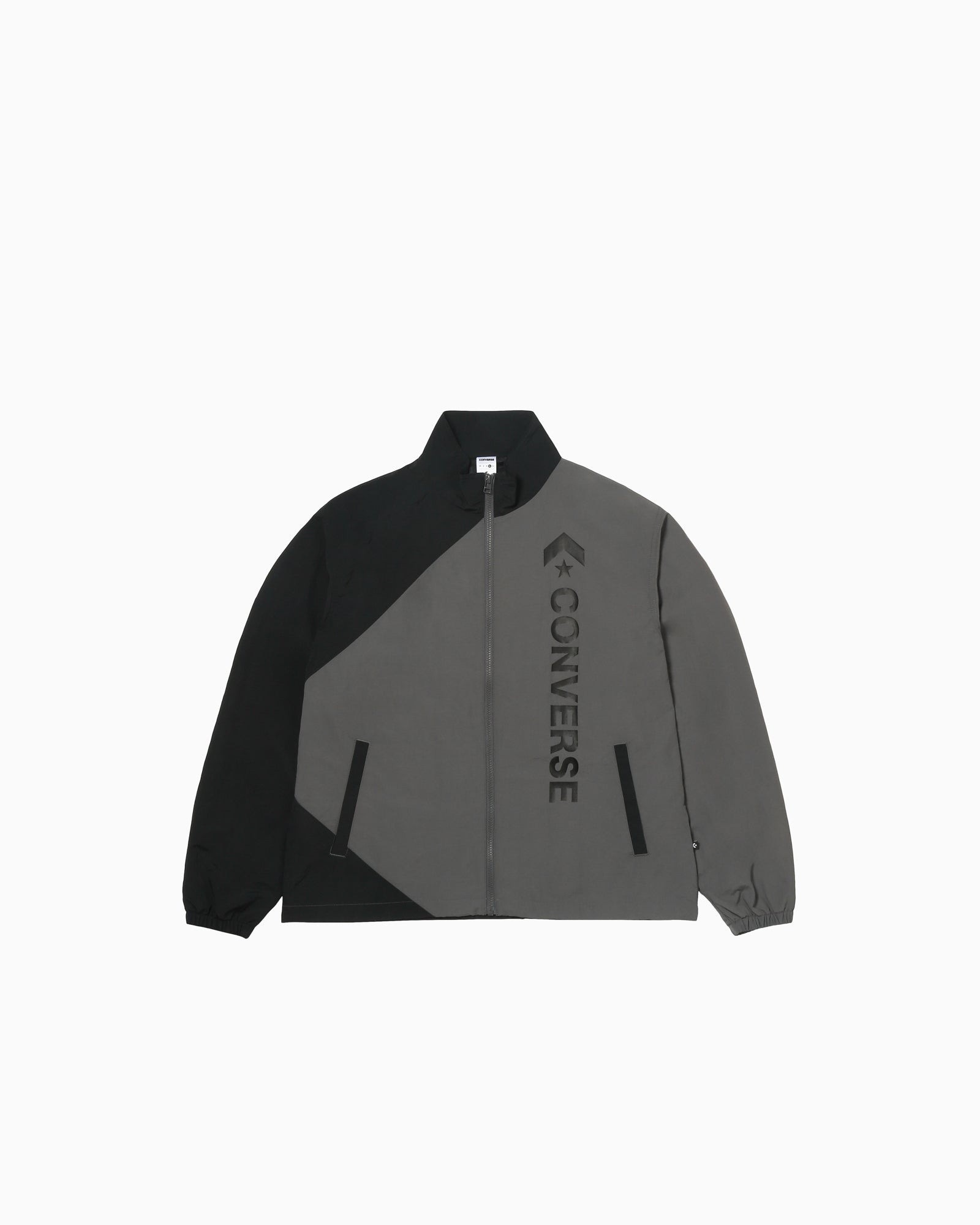 CS COL BLOCK JACKET MENS (ブラック/チャコール)– コンバース