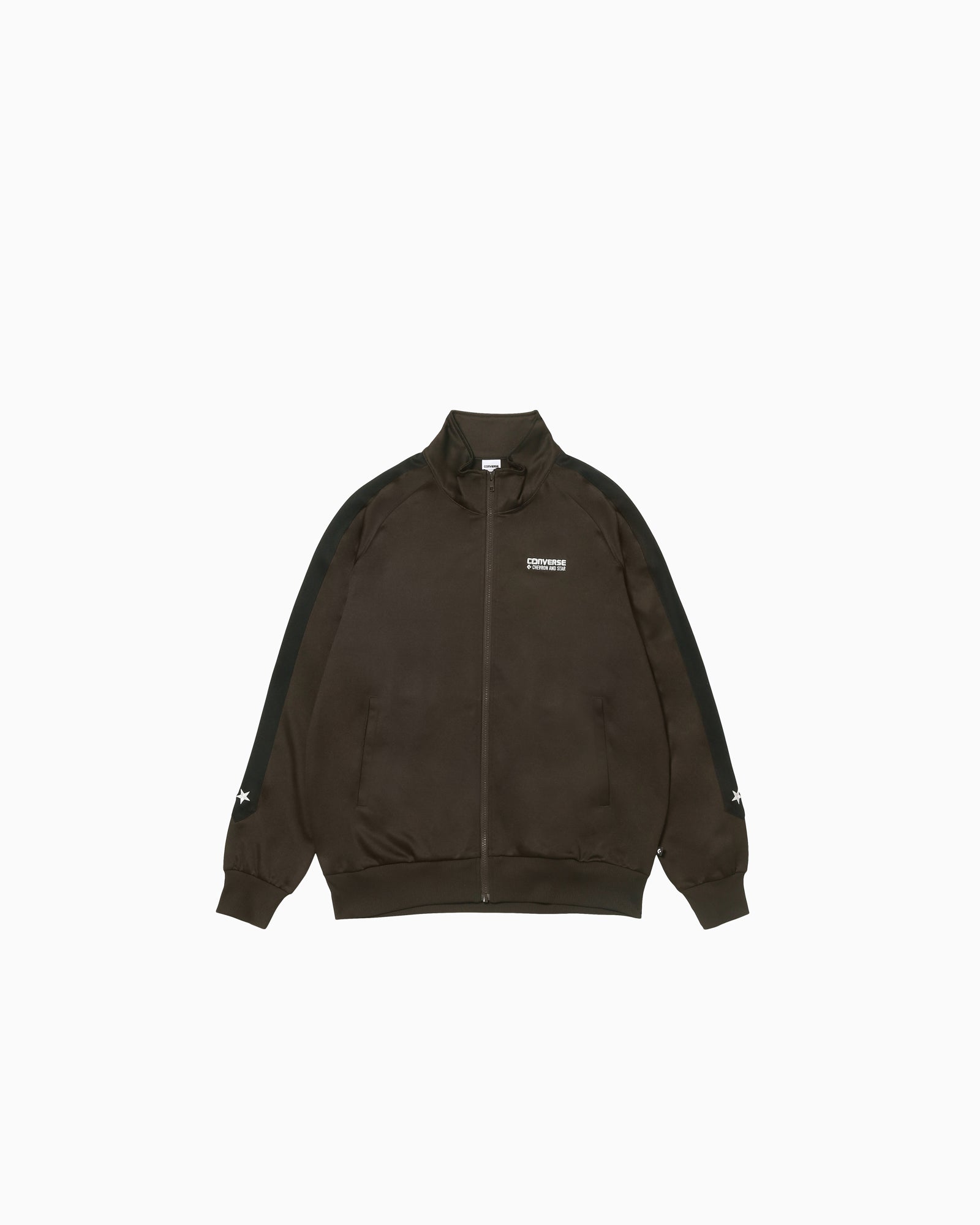 CS LINE TRACK JACKET MENS (ダークブラウン)– コンバース オンライン