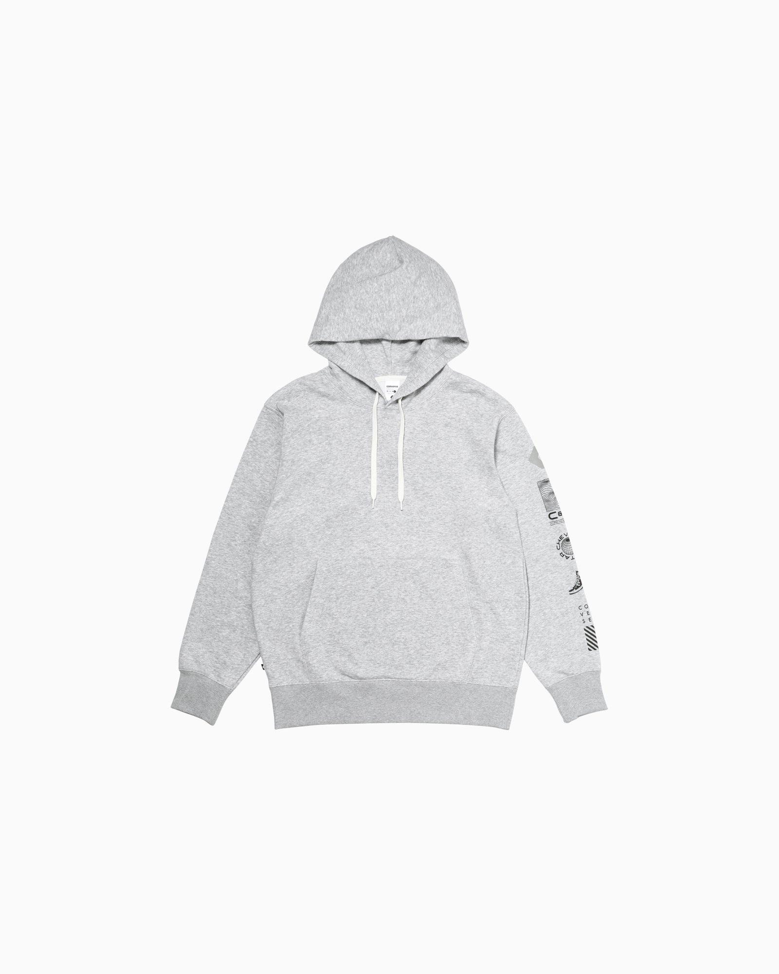 VERTICAL PT SW HOODIE MENS (杢グレー)– コンバース オンライン