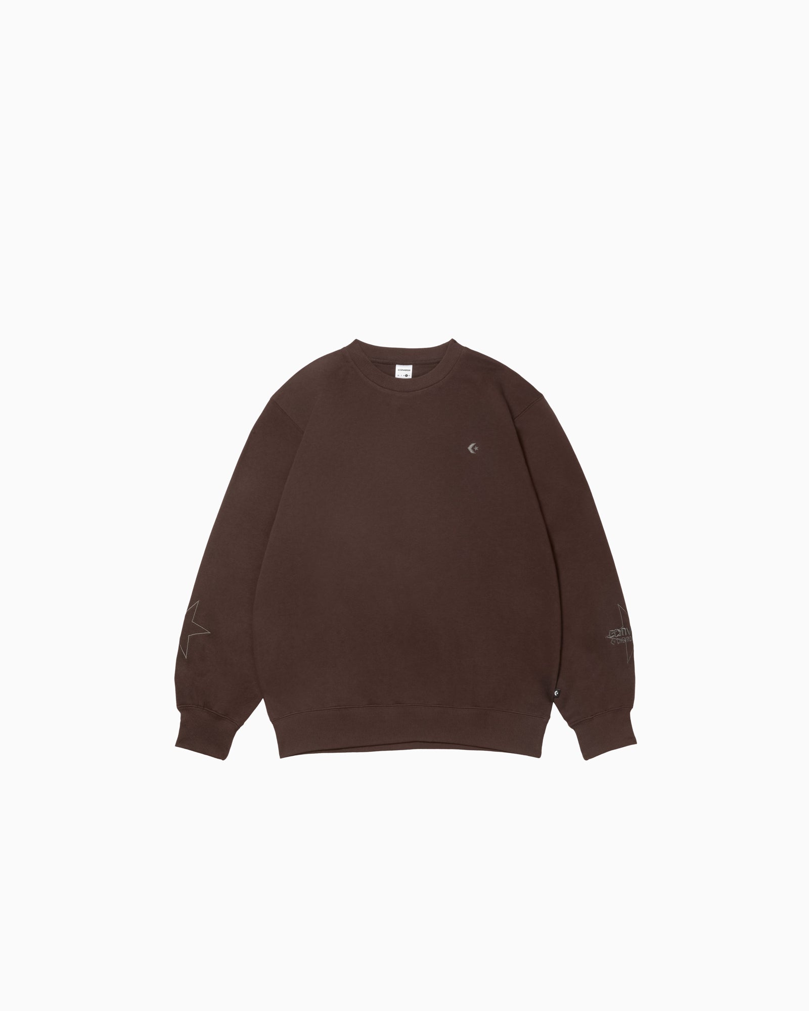 STAR PT SWEAT CREW TOP MENS (レディッシュブラウン)– コンバース 
