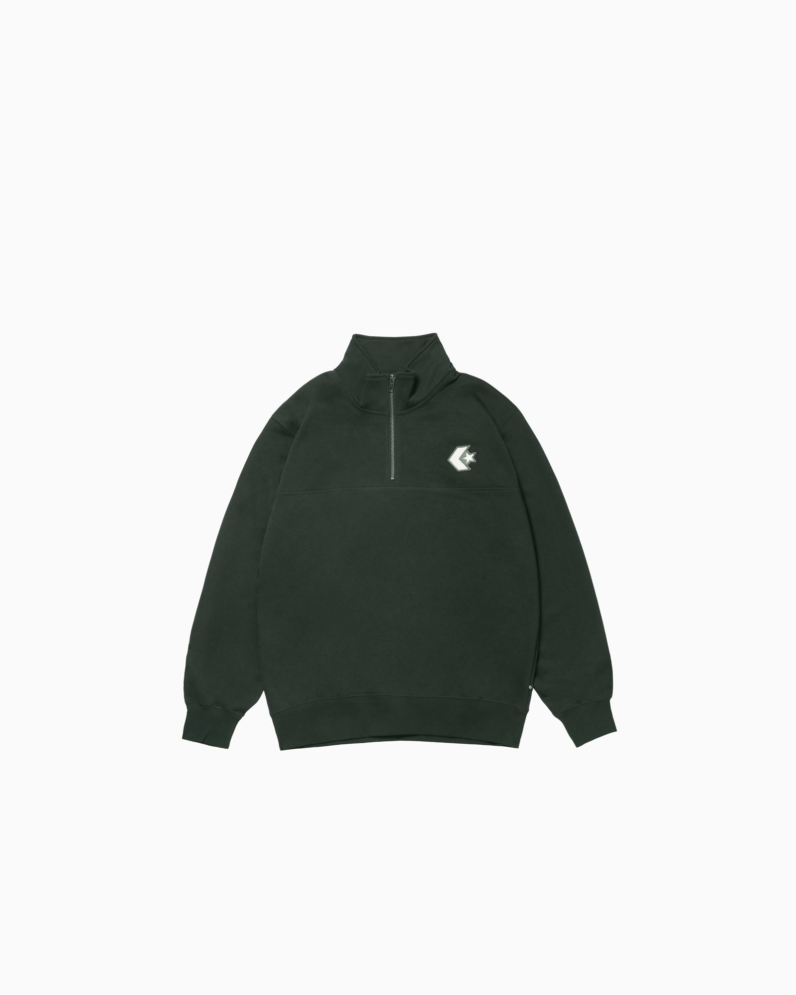 CHENILLE HALF ZIP TOP MENS (ダークグリーン)– コンバース オンライン