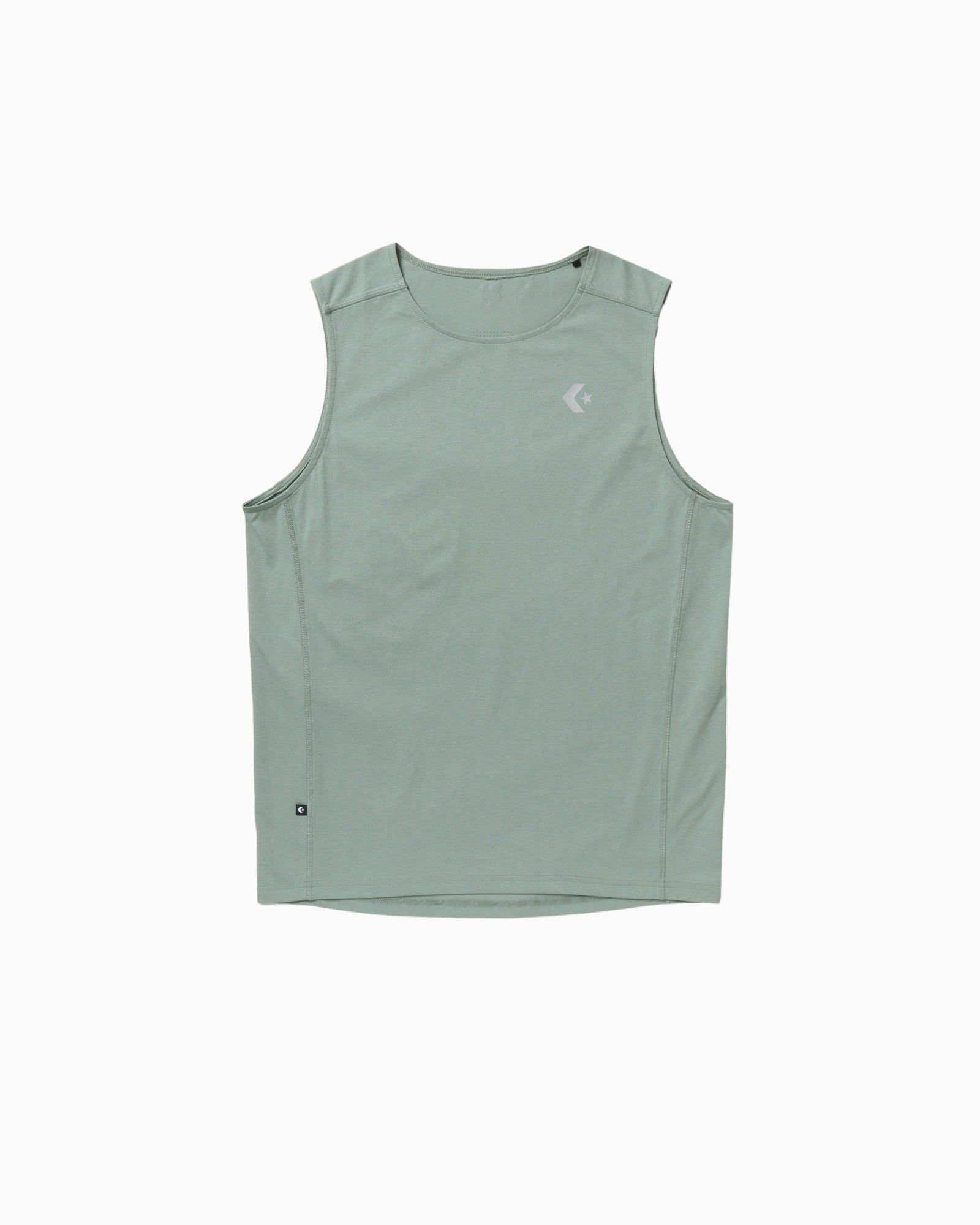 CV LAZOR LOGO NO SLEEVE MENS (グリーングレー)– コンバース