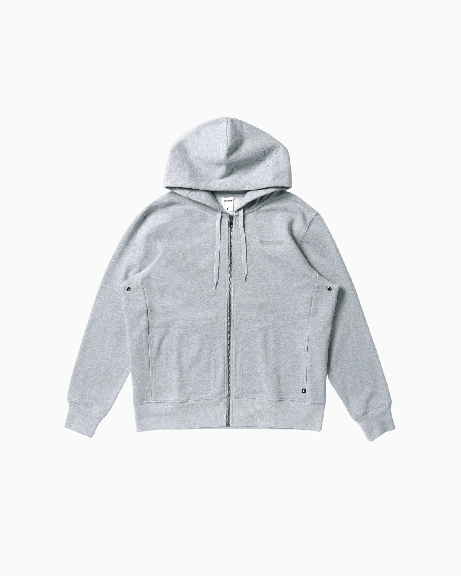CV ZIP UP HOODIE (杢グレー)– コンバース オンライン ショップ