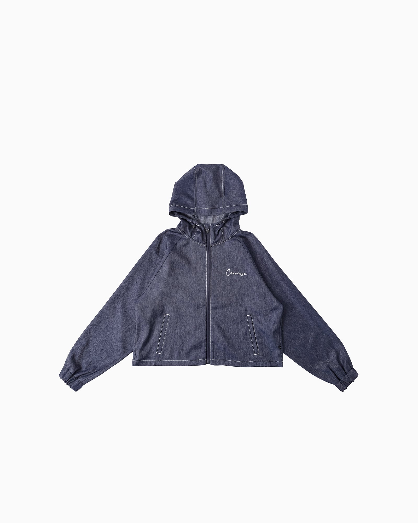 SYTIC DENIM ST EB HOODED JKT L (ダークネイビー)– コンバース