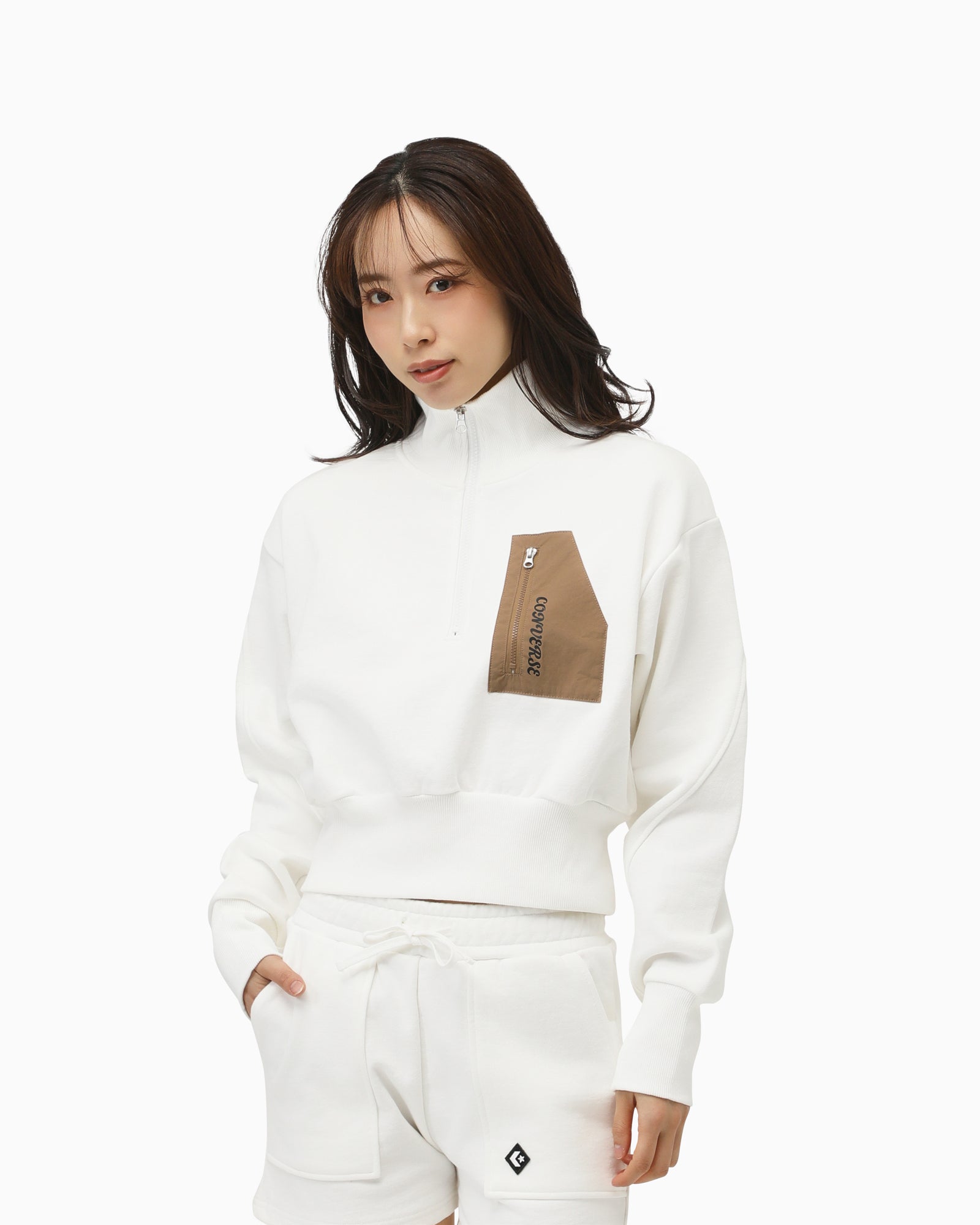 TFW49 レディースジッププルオーバー ホワイト TFW49 レディースジッププルオーバー ホワイト WOMEN'Sの商品
