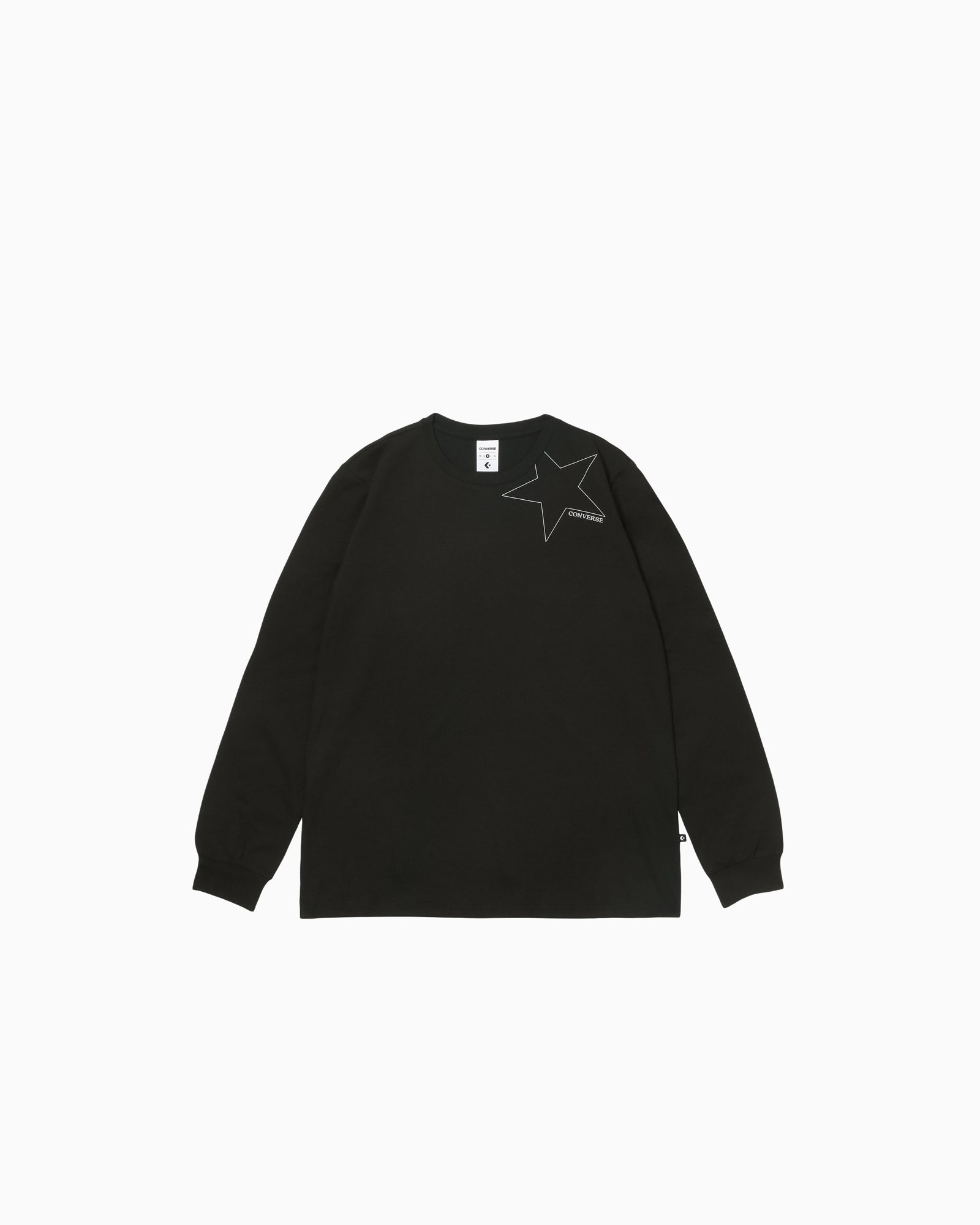 STAR PT LS TEE LADIES (ブラック)– コンバース オンライン ショップ 