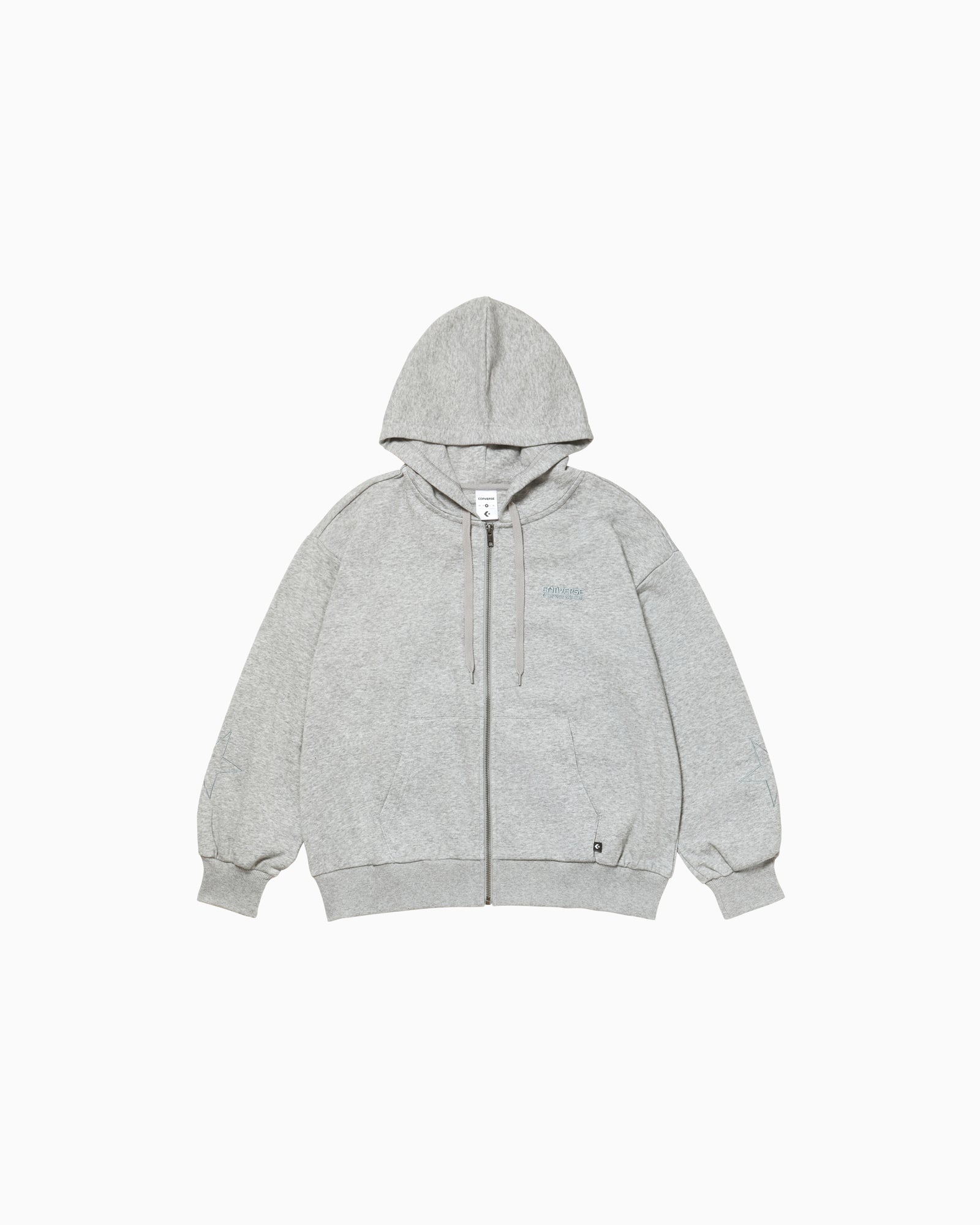 STAR PT FULL ZIP HOODIE LADIES (杢グレー)– コンバース オンライン
