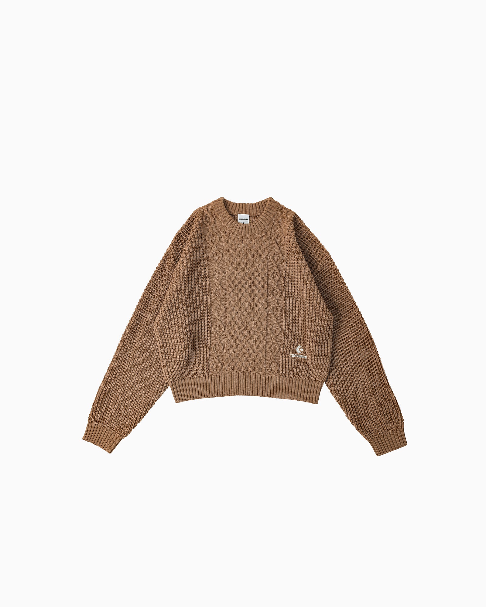 SYNTHETIC KNIT TOP L (キャメル)– コンバース オンライン ショップ