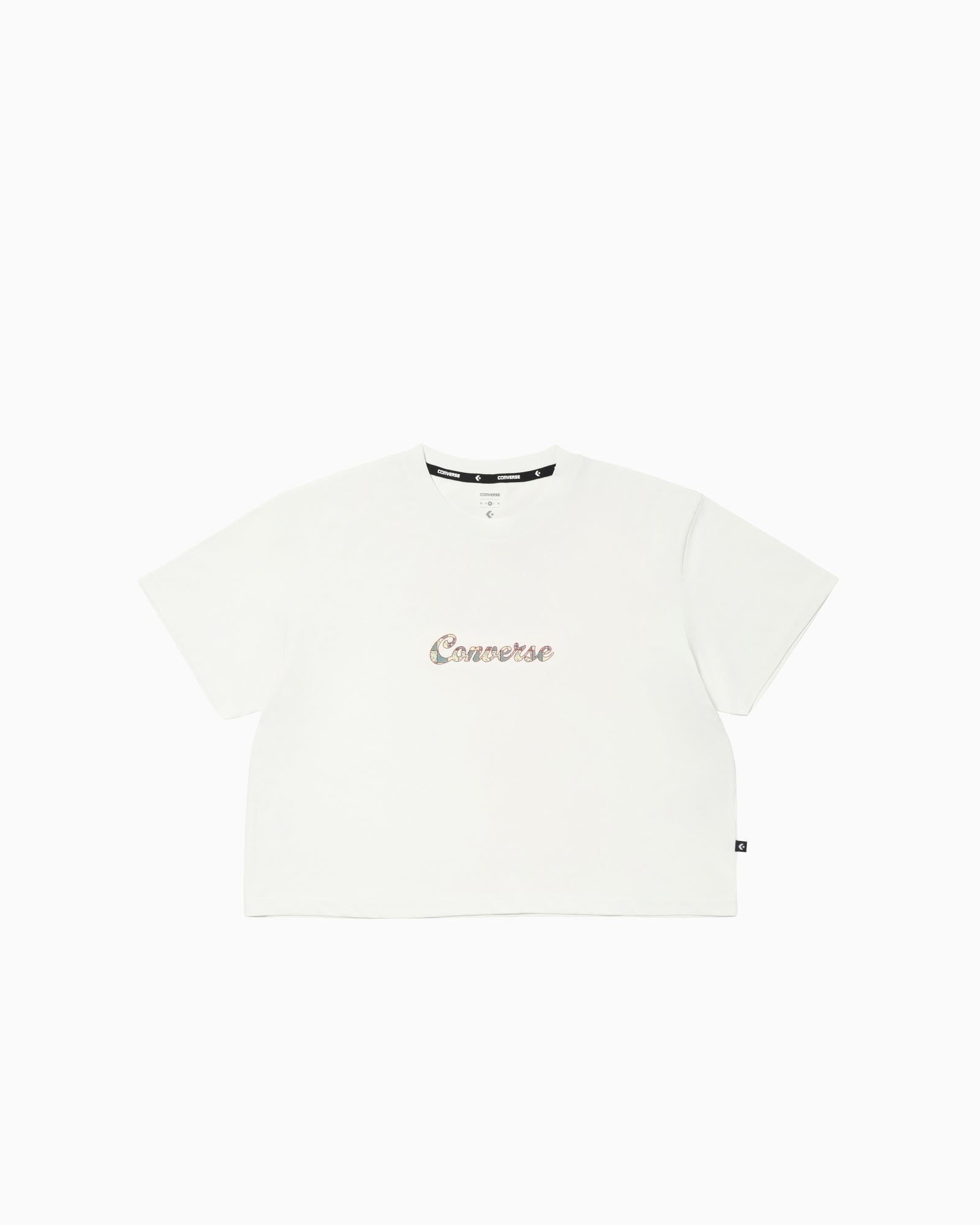 CV PATCHWORK LOGO TEE L (オフホワイト)– コンバース オンライン