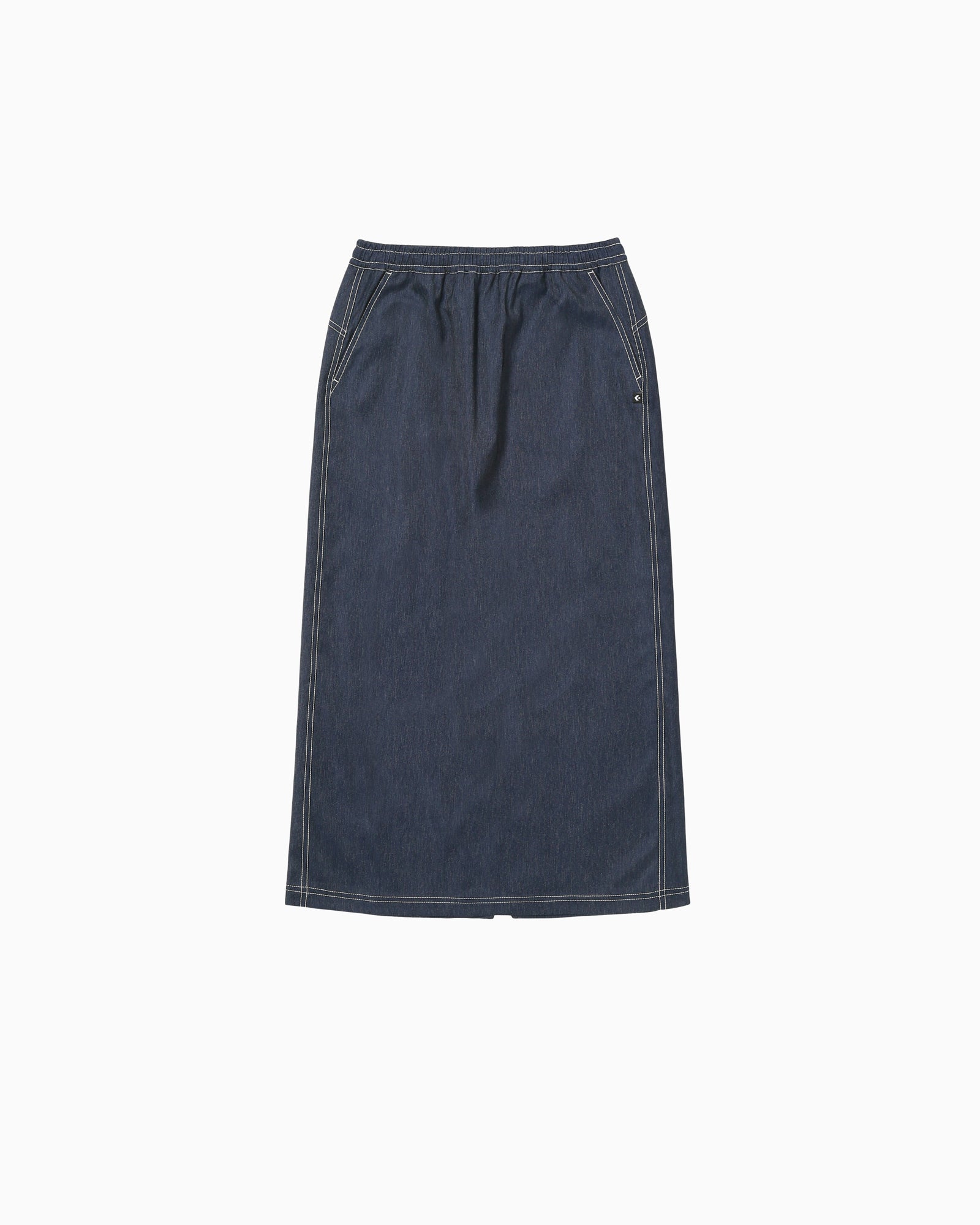 SYNTHETIC DENIM SKIRT LADIES (ネイビー)– コンバース オンライン
