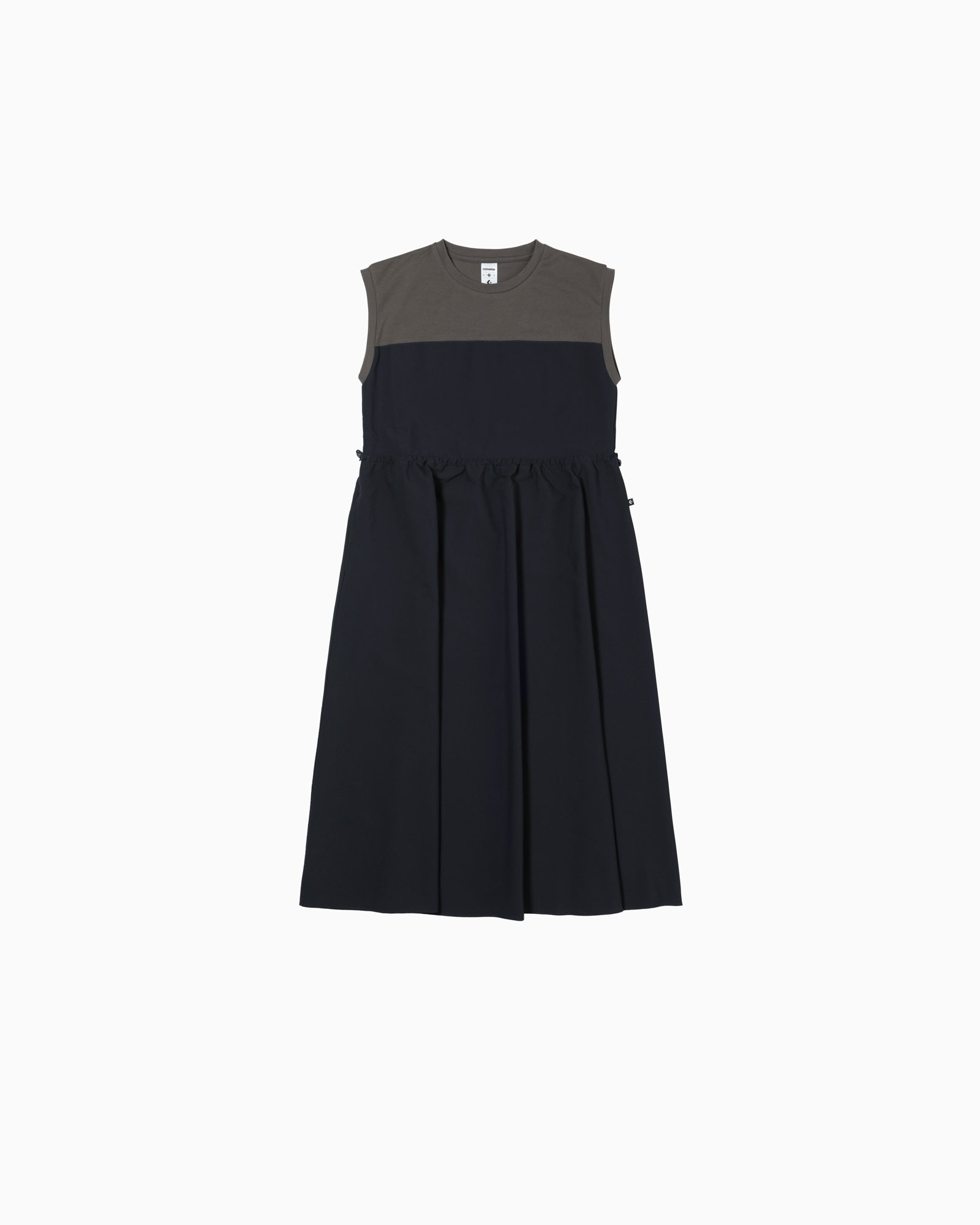 SEERSUCKER DOCKING ONEPIECE L (ダークネイビー)– コンバース