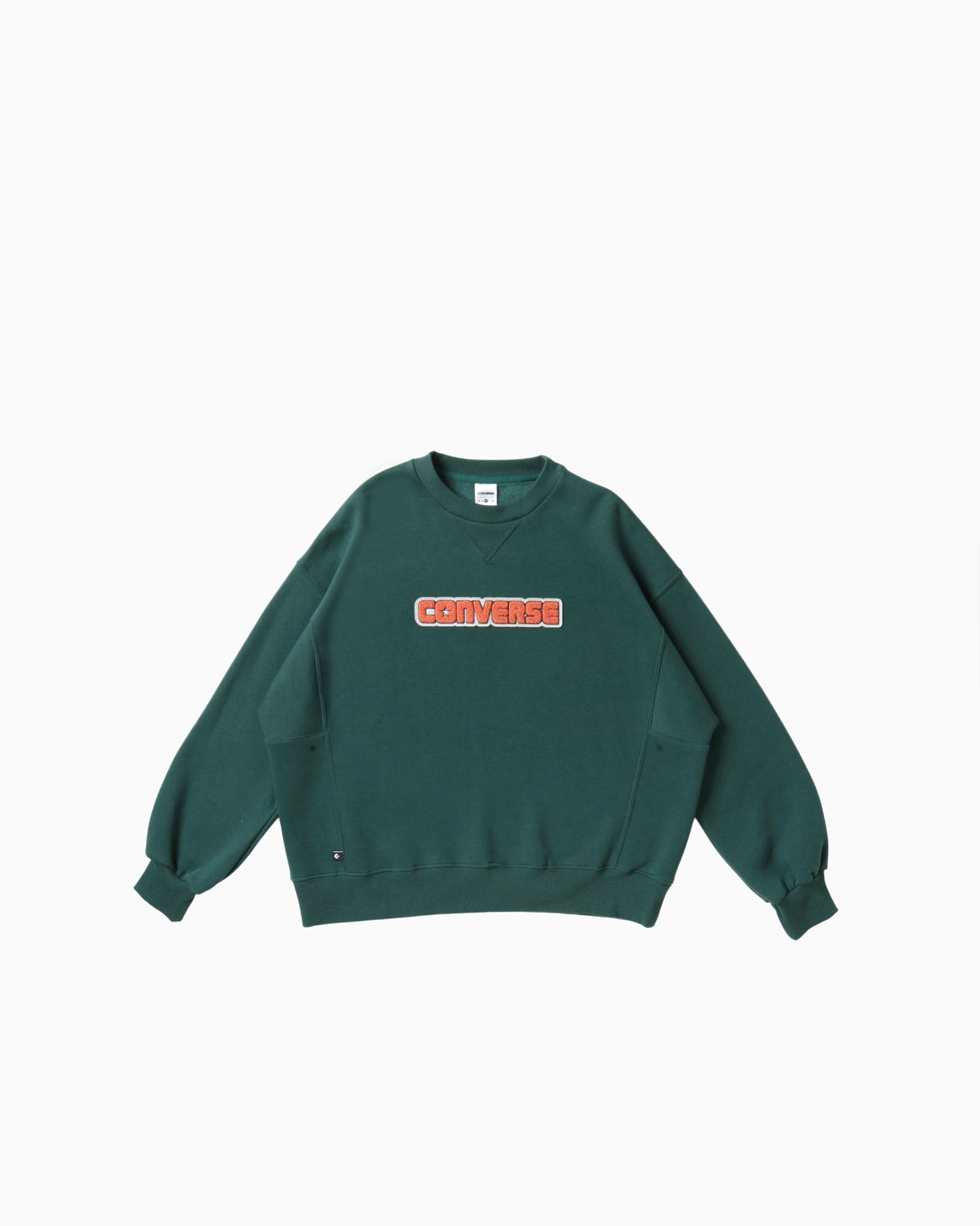 CHENILLE SWEAT CREW LDS (ダークグリーン)– コンバース オンライン