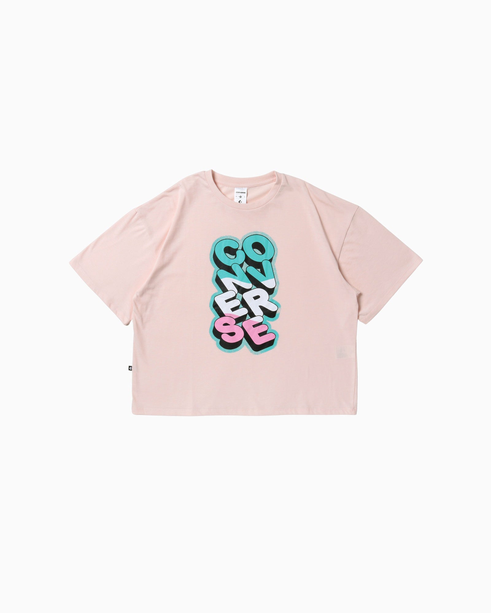 CV POP TEXT TEE LDS (サンドピンク)– コンバース オンライン ショップ