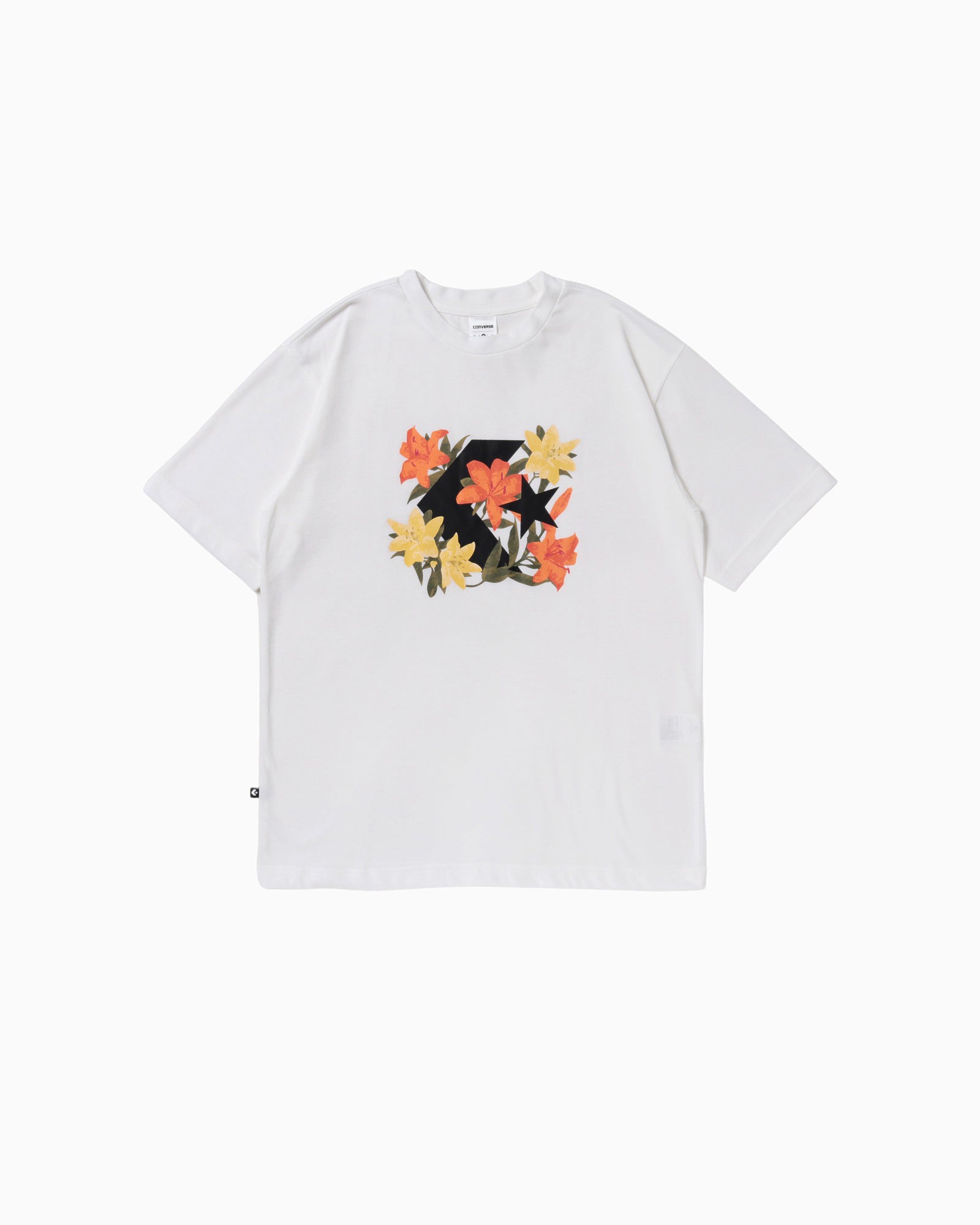 CV FLOWER LOGO TEE LDS (ホワイト)– コンバース オンライン