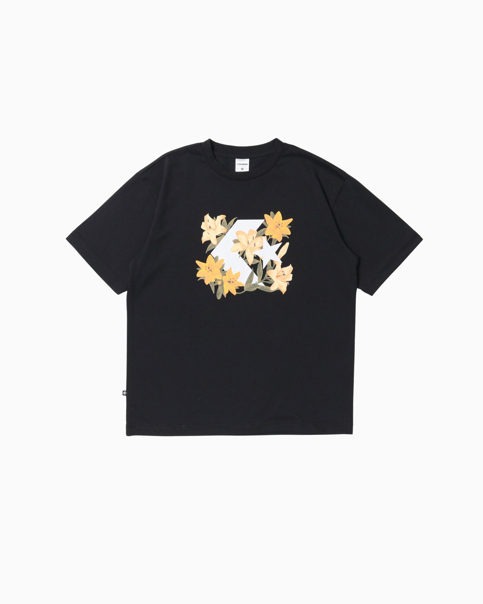 CV FLOWER LOGO TEE LDS (ブラック)– コンバース オンライン ショップ