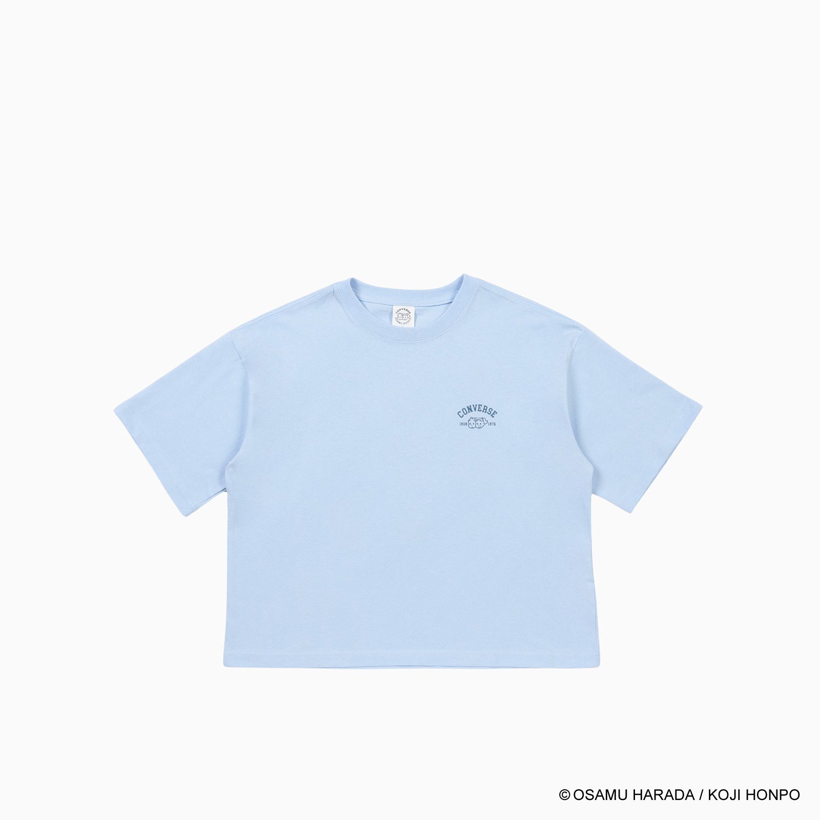CV天竺バックPT S/S T-shirts / OSAMU GOODS (アクア)– コンバース CV天竺バックPT S/S T-shirts / OSAMU GOODS (アクア)– コンバース