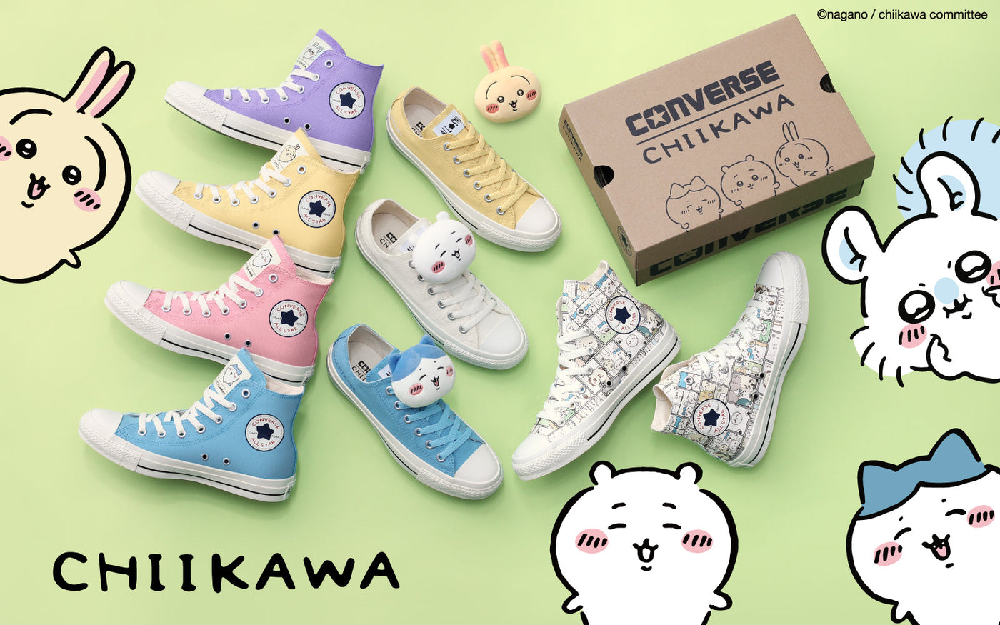 CONVERSE × ちいかわ