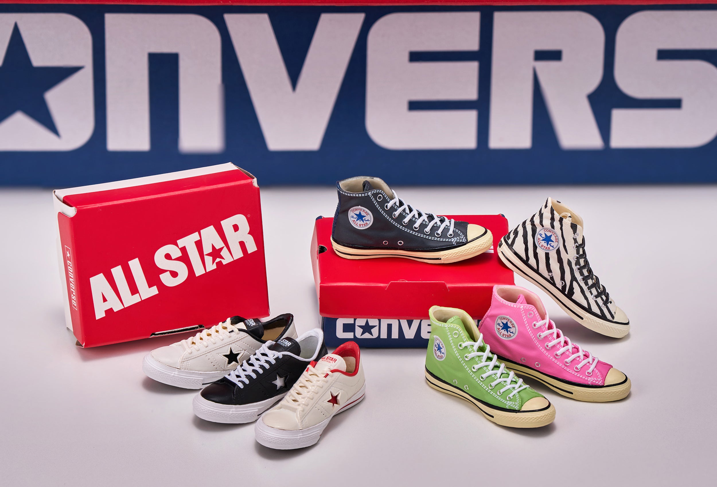 CONVERSE ONE STAR & ALL STAR US HI MINI FIGURE COLLECTION発売