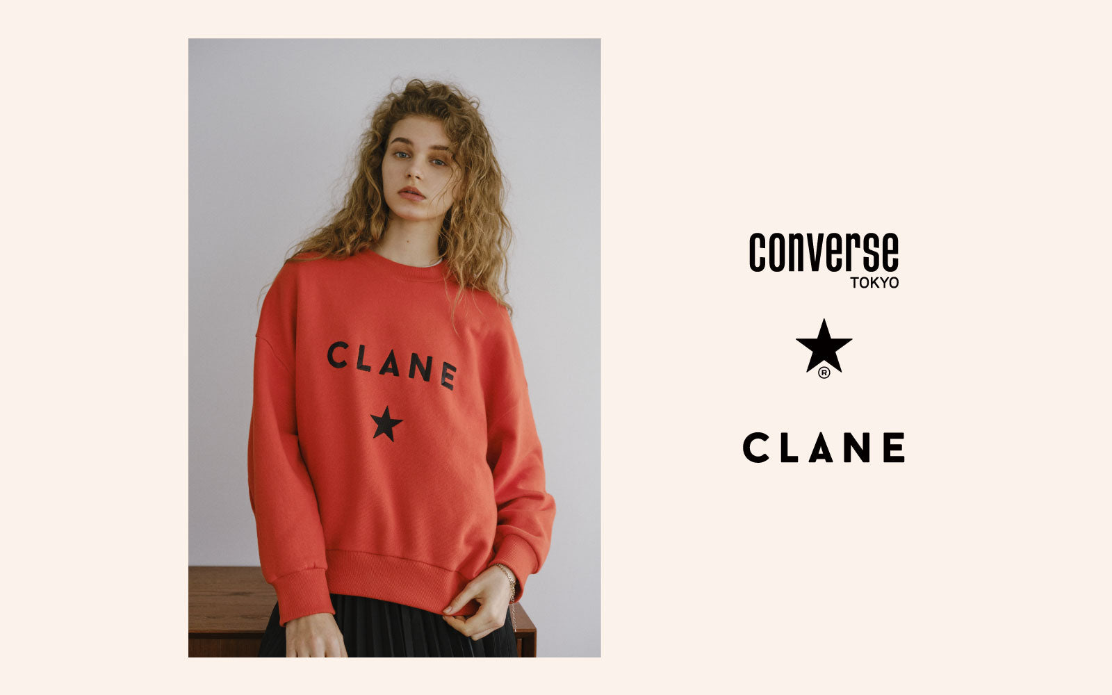CONVERSE TOKYO ✕ CLANE アーカイブコレクション 先行発売 