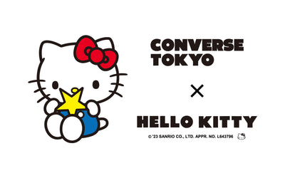 CONVERSE TOKYO × HELLO KITTY コラボレーションアイテム発売