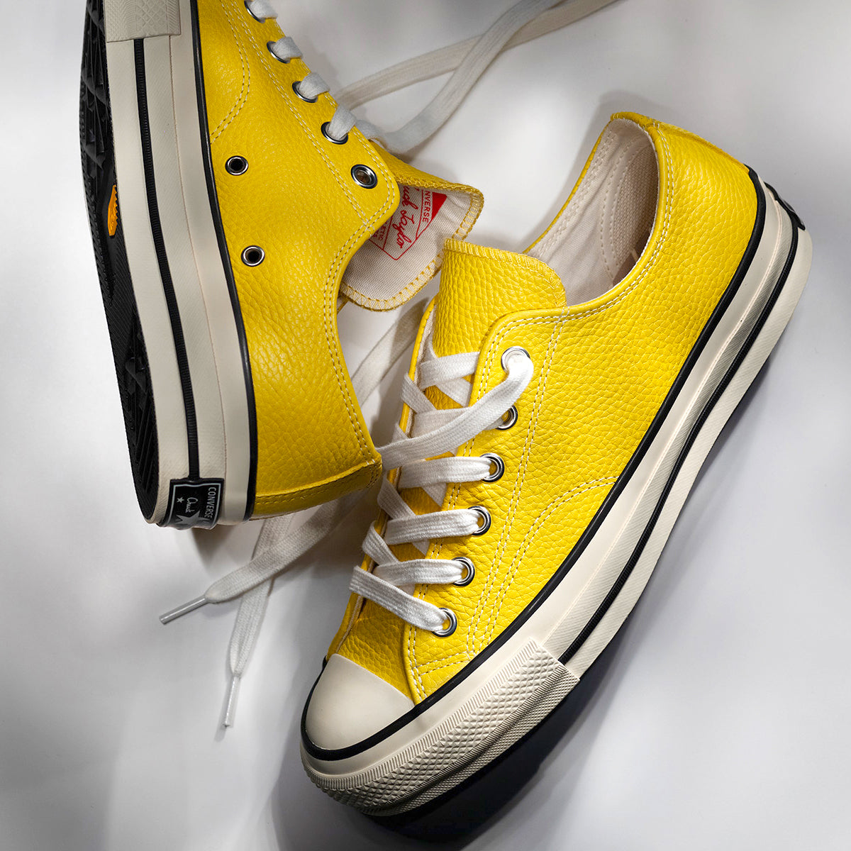 卸売価格CONVERSE ADDICT CHUCK Taylor チャックテイラー コンバースアディクト mustard 27.5cm 新品未使用 27.5cm