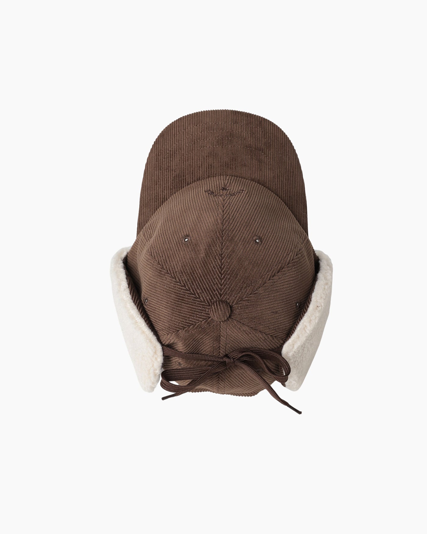 CN CORDUROY EAR FLAP CAP