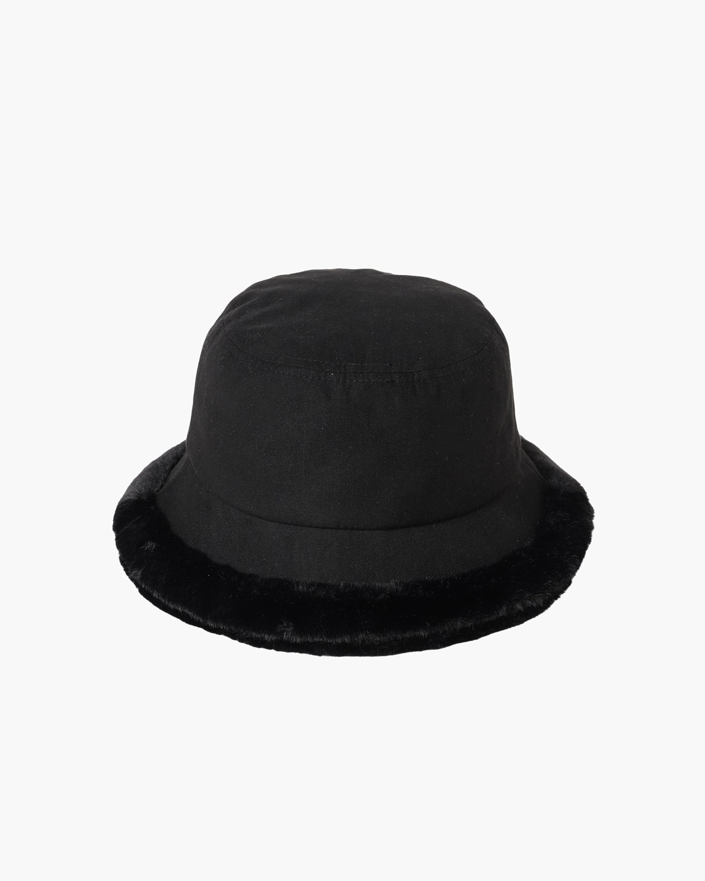 CNL SUEDE ＆ FUR BUCKET HAT
