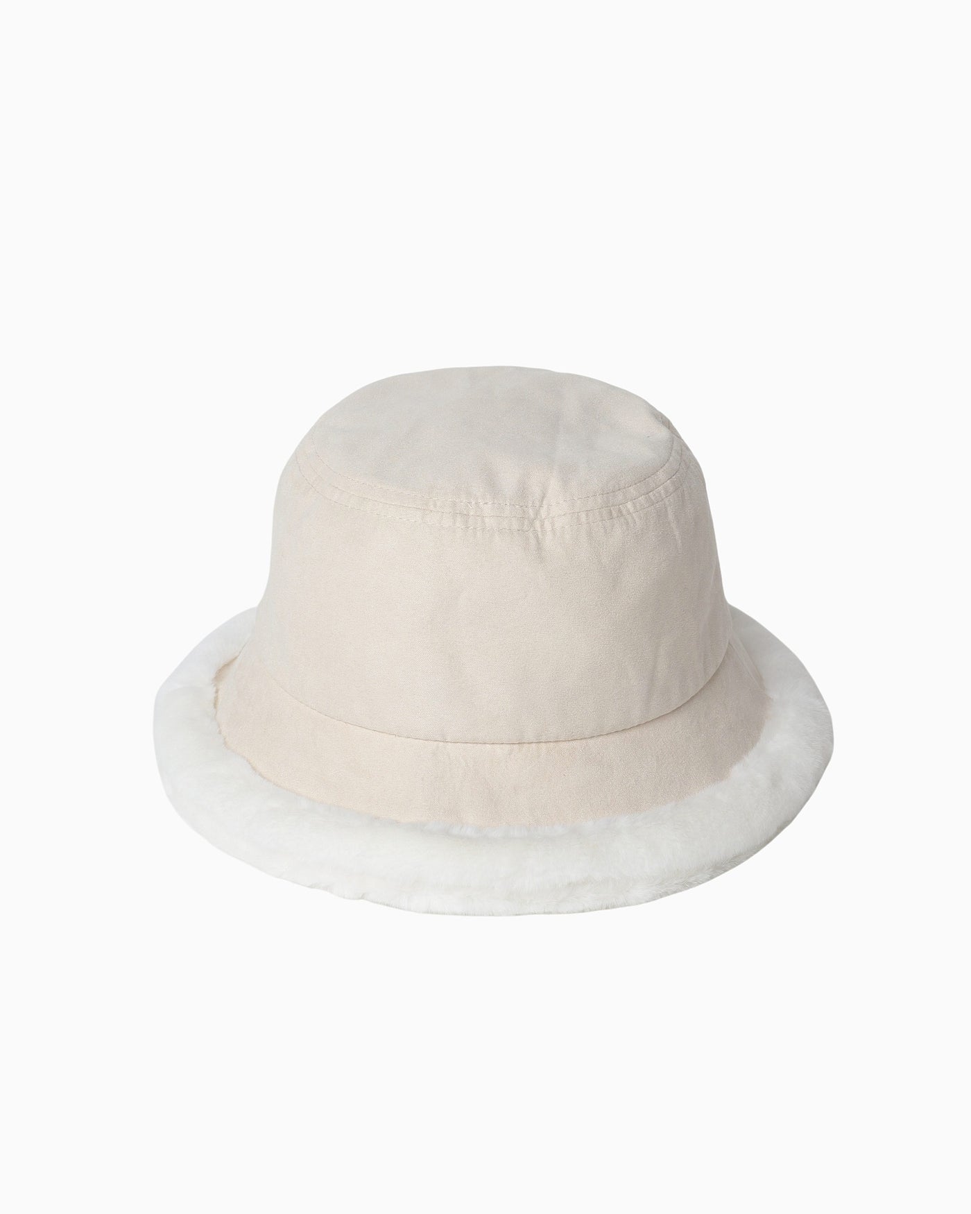 CNL SUEDE ＆ FUR BUCKET HAT