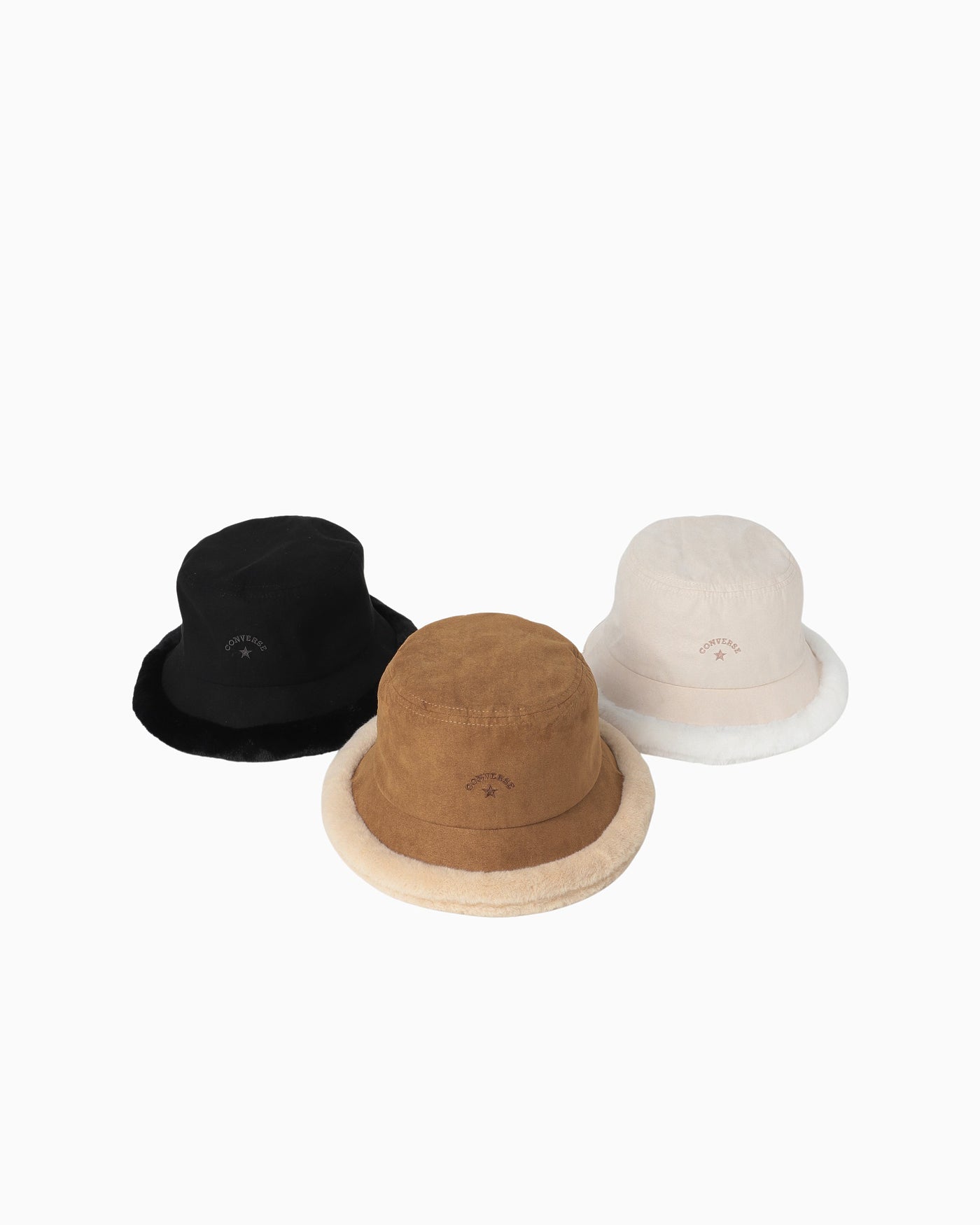CNL SUEDE ＆ FUR BUCKET HAT