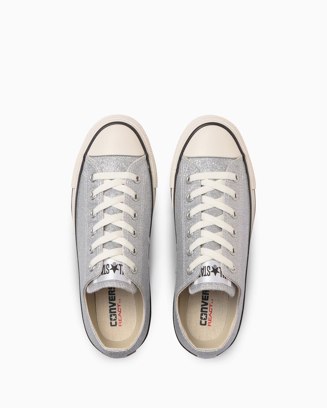 ALL STAR Ⓡ GLITTER OX / オールスター Ⓡ グリッター ＯＸ (シルバー)– コンバース オンライン ショップ |  CONVERSE ONLINE SHOP