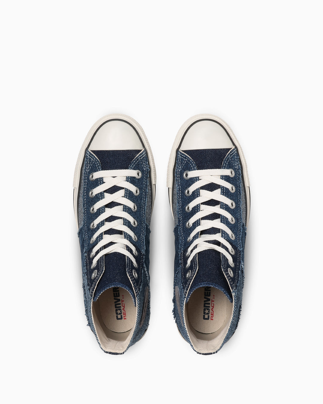 ALL STAR Ⓡ DENIMPATCHWORK HI / オールスター Ⓡ デニムパッチワーク ＨＩ (ネイビー)– コンバース オンライン  ショップ | CONVERSE ONLINE SHOP