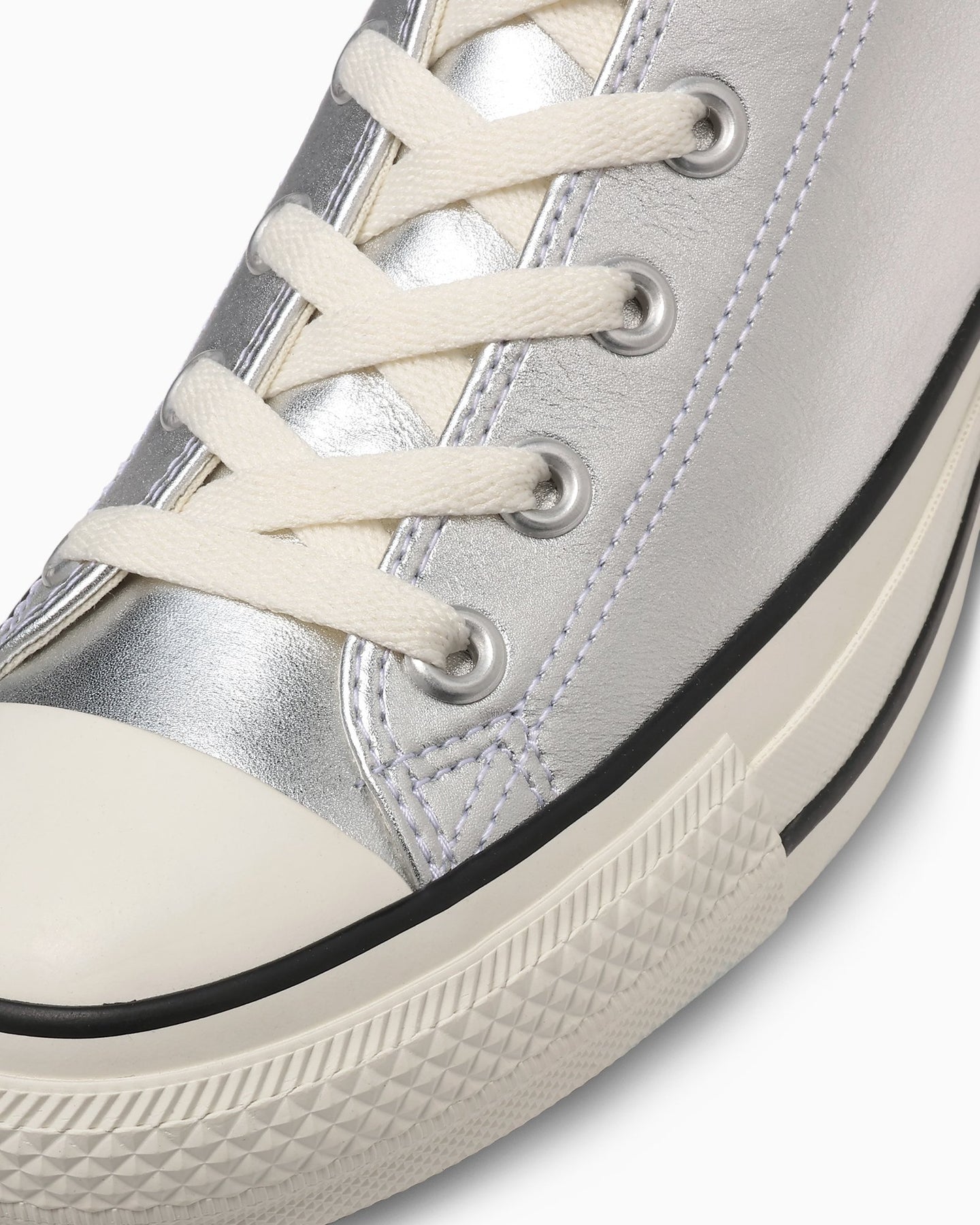 LEATHER ALL STAR Ⓡ OX / レザー オールスター Ⓡ OX (シルバー)– コンバース オンライン ショップ ...