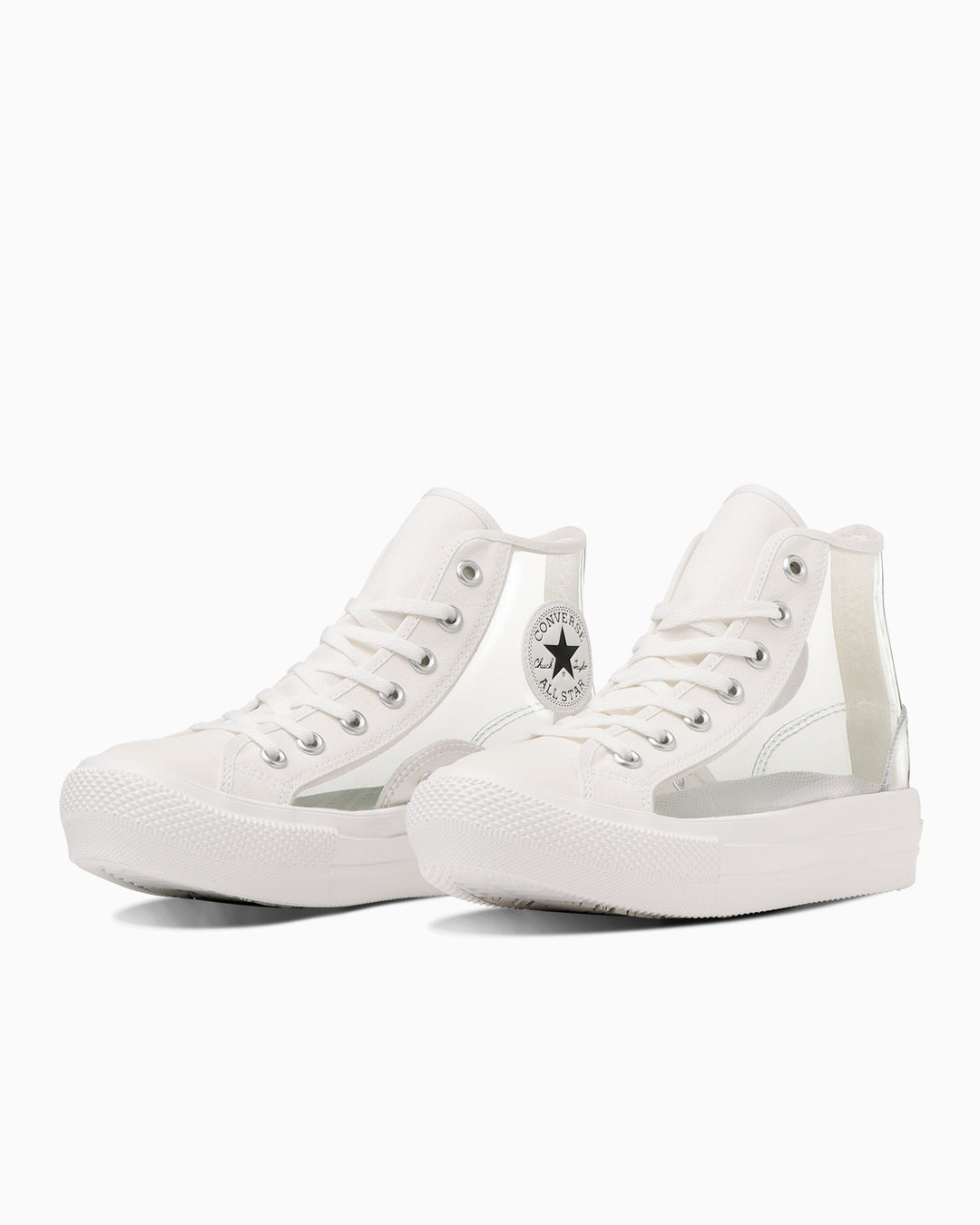 ALL STAR LIGHT PLTS CLEARMATERIAL HI / オールスター ライト ＰＬＴＳ クリアマテリアル ＨＩ (ホワイト)–  コンバース オンライン ショップ | CONVERSE ONLINE SHOP