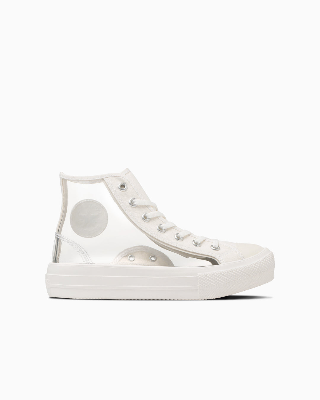 ALL STAR LIGHT PLTS CLEARMATERIAL HI / オールスター ライト ＰＬＴＳ クリアマテリアル ＨＩ (ホワイト)–  コンバース オンライン ショップ | CONVERSE ONLINE SHOP