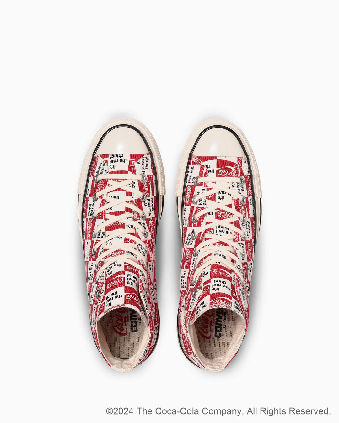 ALL STAR US Coca-Cola CK HI / オールスター ＵＳ コカ・コーラ ＣＫ ＨＩ (レッド/ホワイト)– コンバース  オンライン ショップ | CONVERSE ONLINE SHOP