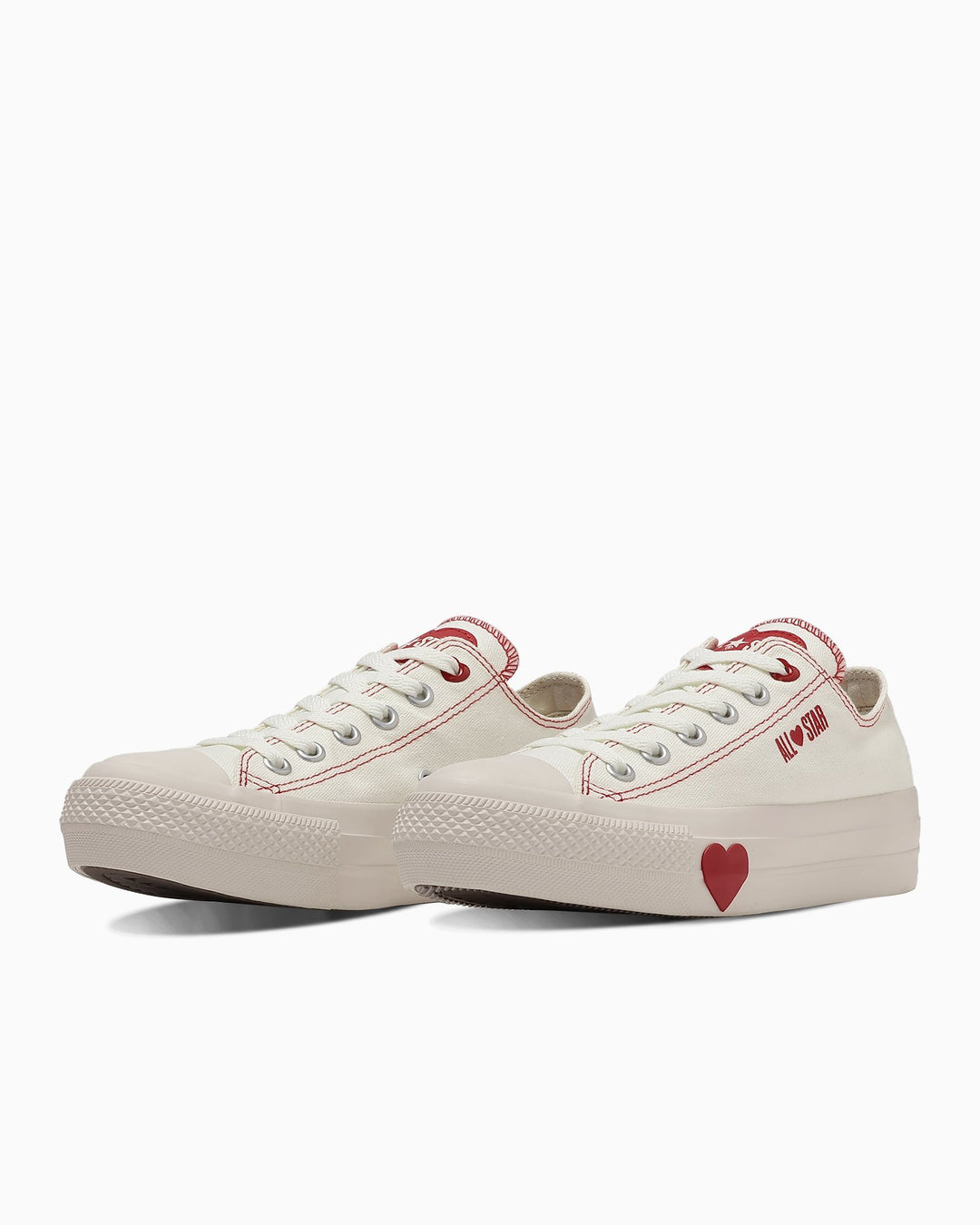 ALL STAR PLTS MANYHEARTS OX / オールスター ＰＬＴＳ メニーハーツ ＯＸ (ホワイト)– コンバース オンライン  ショップ | CONVERSE ONLINE SHOP