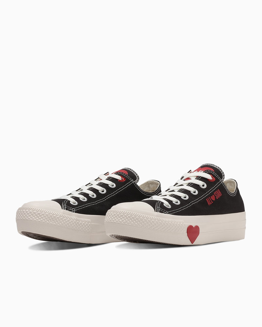 ALL STAR PLTS MANYHEARTS OX / オールスター ＰＬＴＳ メニーハーツ ＯＸ (ブラック)– コンバース オンライン  ショップ | CONVERSE ONLINE SHOP