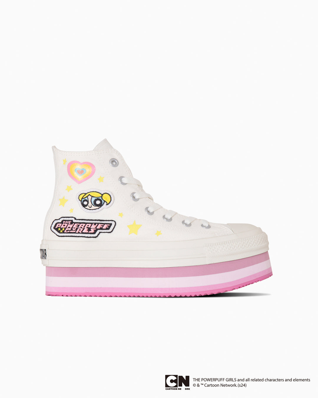 ALL STAR CHUNKYLINE HI / THE POWERPUFF GIRLS / オールスター チャンキーライン ＨＩ ／ パワーパフ  ガールズ (ホワイト)– コンバース オンライン ショップ | CONVERSE ONLINE SHOP