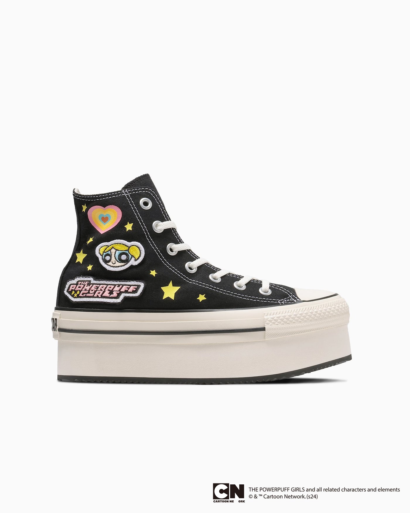 ALL STAR CHUNKYLINE HI / THE POWERPUFF GIRLS / オールスター チャンキーライン ＨＩ ／ パワーパフ  ガールズ (ブラック)– コンバース オンライン ショップ | CONVERSE ONLINE SHOP