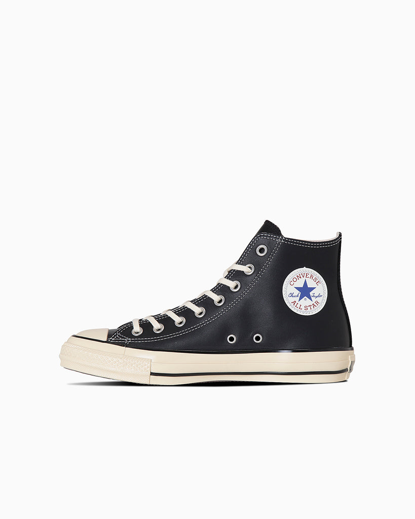 LEATHER ALL STAR US HI / レザー オールスター ＵＳ ＨＩ (ブラック)– コンバース オンライン ショップ |  CONVERSE ONLINE SHOP