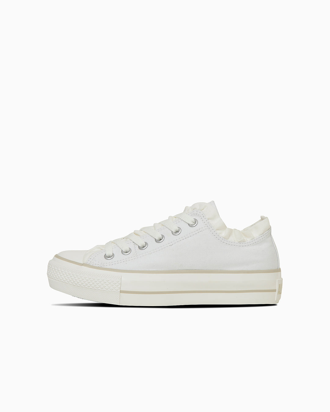 CONVERSE ホワイト フリル 専用箱付き　5SD232 25cm CONVERSE ホワイト フリル 専用箱付き 5SD232 25cm - メルカリ