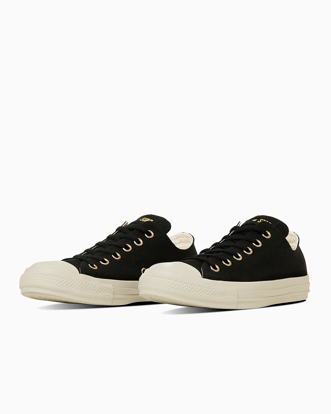 【CONVERSE】AS GOLDLOGOLABEL OX BLACK 国内発送 ALL STAR GOLDLOGOLABEL OX / オールスター ゴールドロゴラベル