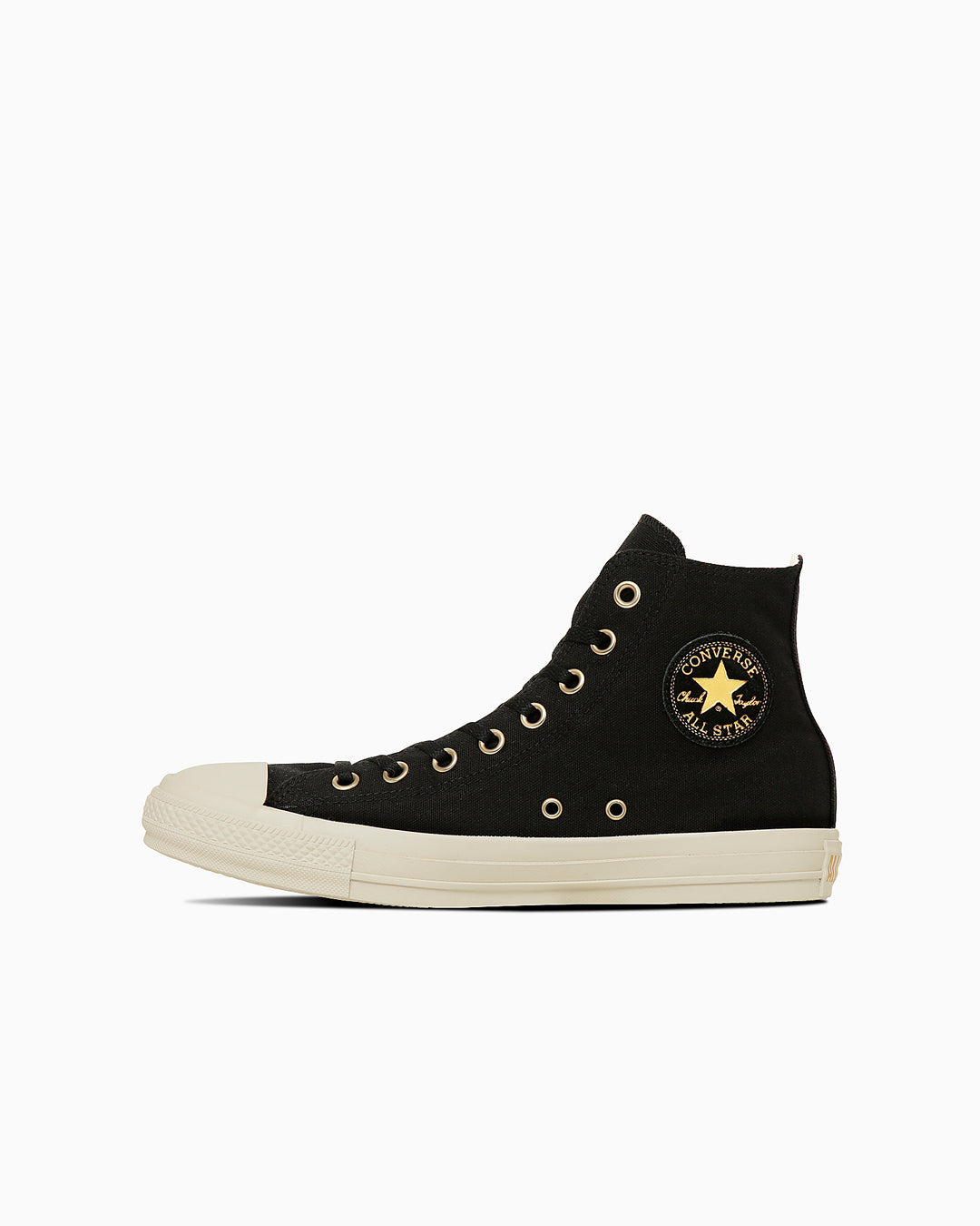 CONVERSE ALL STAR ブラック ハイカット厚底スニーカー 23.5 コンバース CONVERSE レディース スニーカー ハイカット 厚底