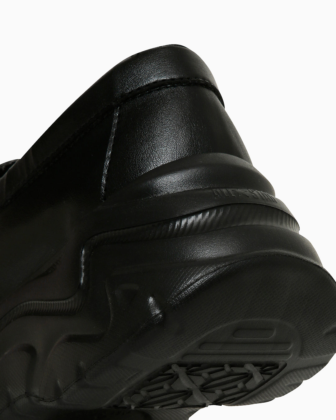 E COX Katieコラボ限定 ブラックローファー ジョージコックス Katie別注 buxton chain rubber sole ブラック