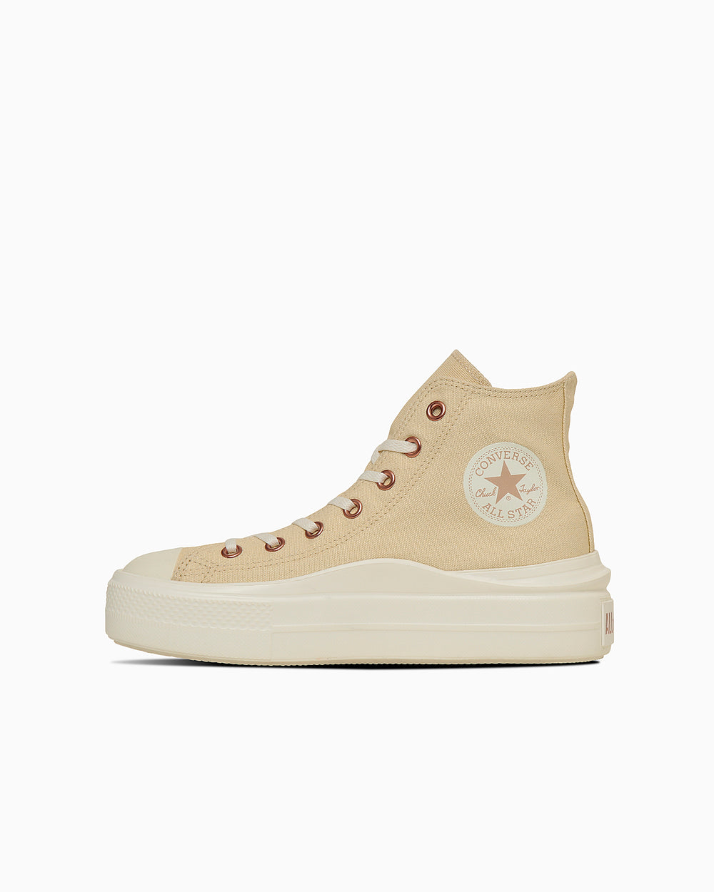 み*ん様 即購入OK　ExcelHumanベージュ スニーカー ジッパー付き ALL STAR コンバース オールスター AG Z HI スニーカー ジッパー