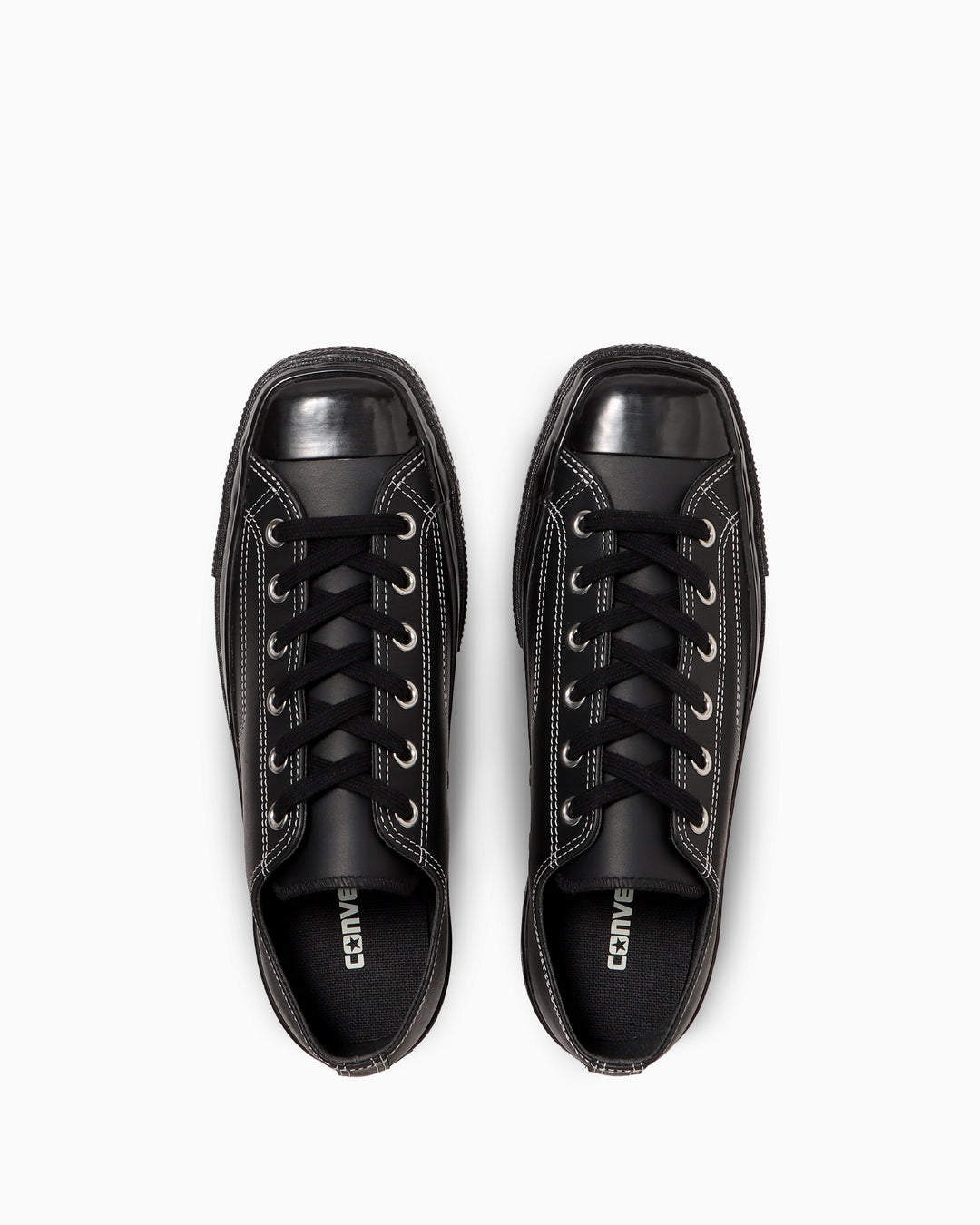 ブラックOX コンバース CONVERSE LEATHER ALL STAR COUPE OX （ブラック